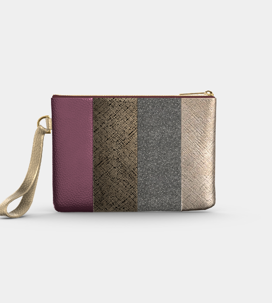 Custom Grace Colorblock Wristlet