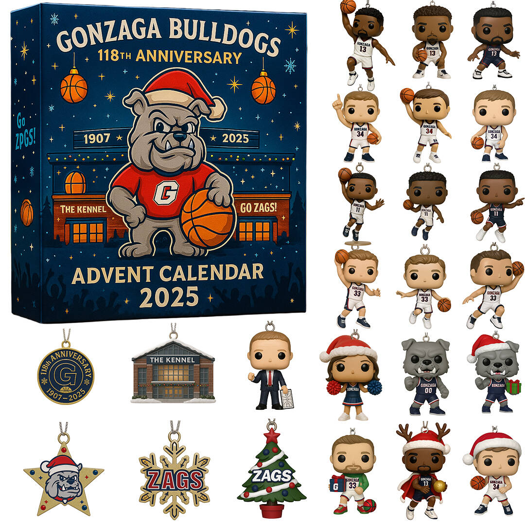 📅Gonzaga Bulldogs Advent Calendar