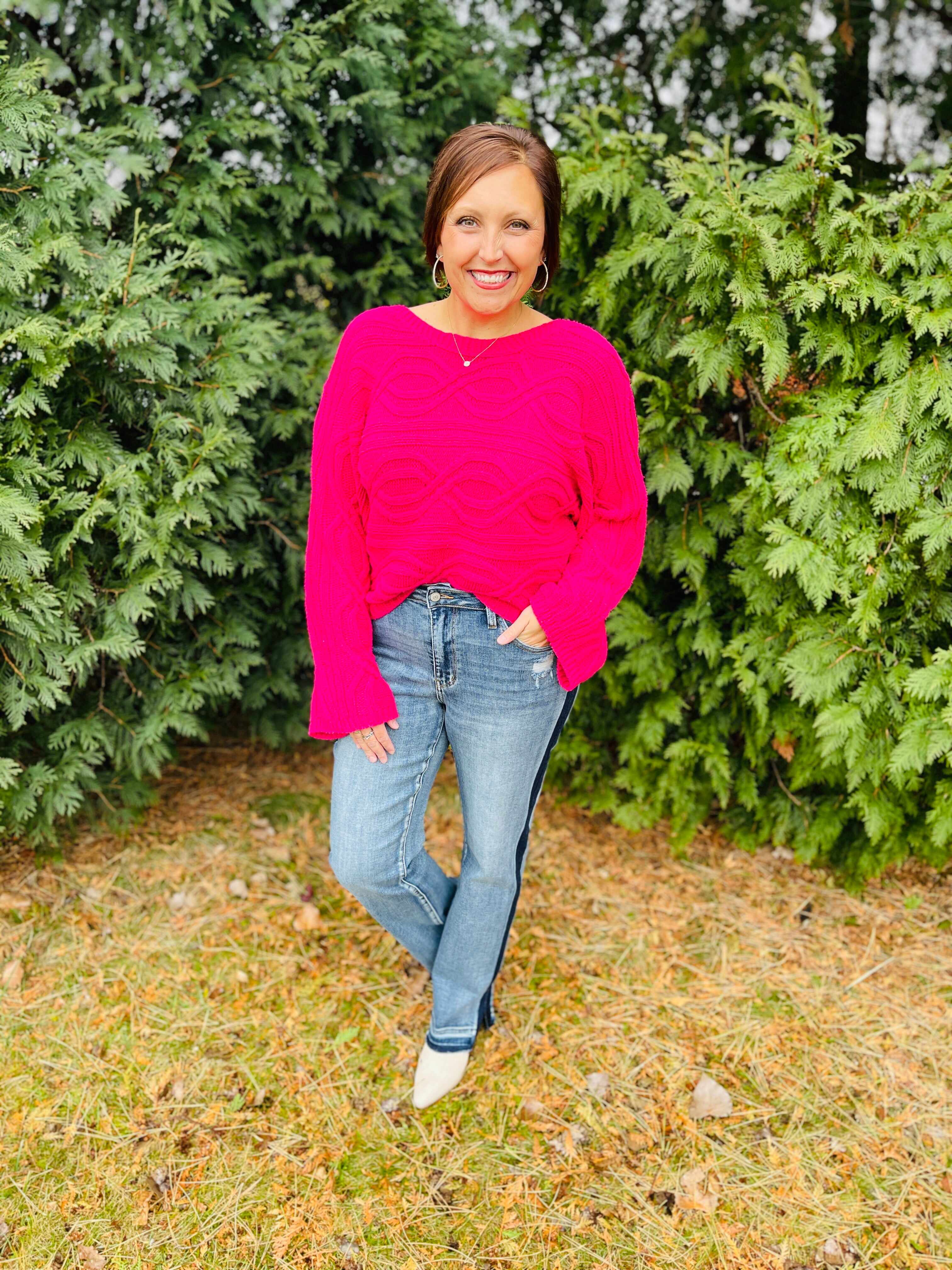 Plus/Reg My Good Side Straight Jean