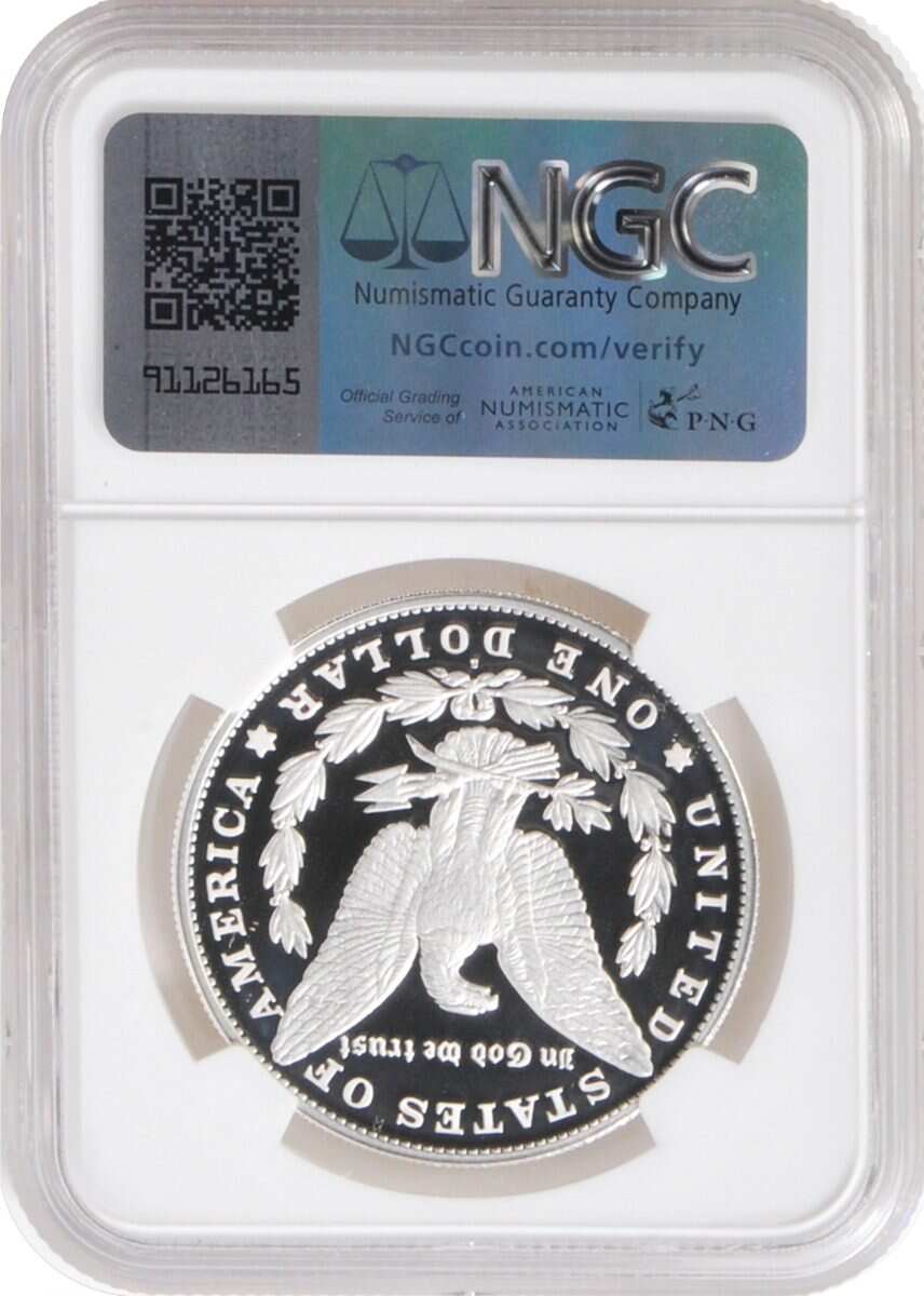 2023 6 PC Morgan and Peace Silver Dollars NGC MS70/PF70/ Reverse PF70 Advance Releases signed by Kenneth Bressett