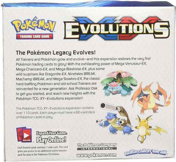 XY Evolutions Sealed Booster Box