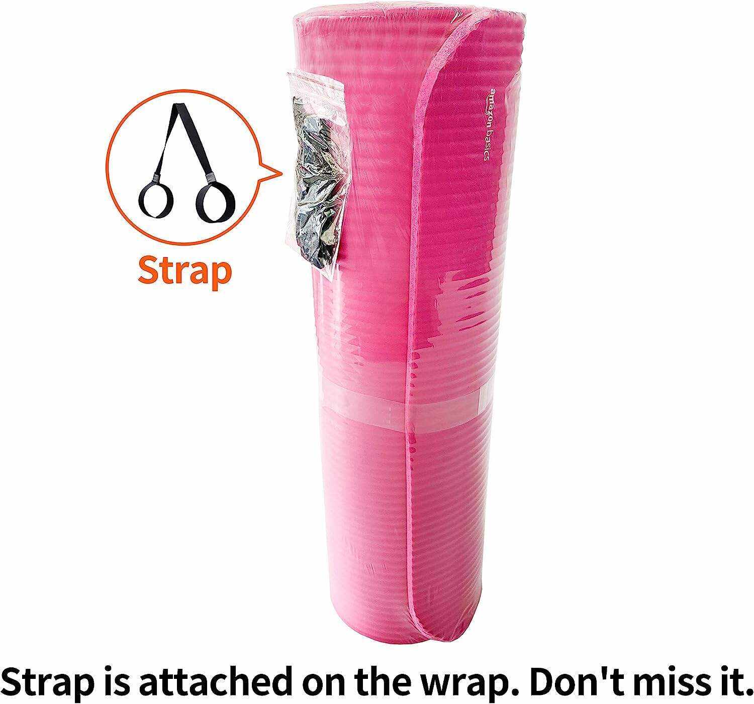 Amazon Basics 1/2-Inch Extra Thick Exercise Yoga Mat