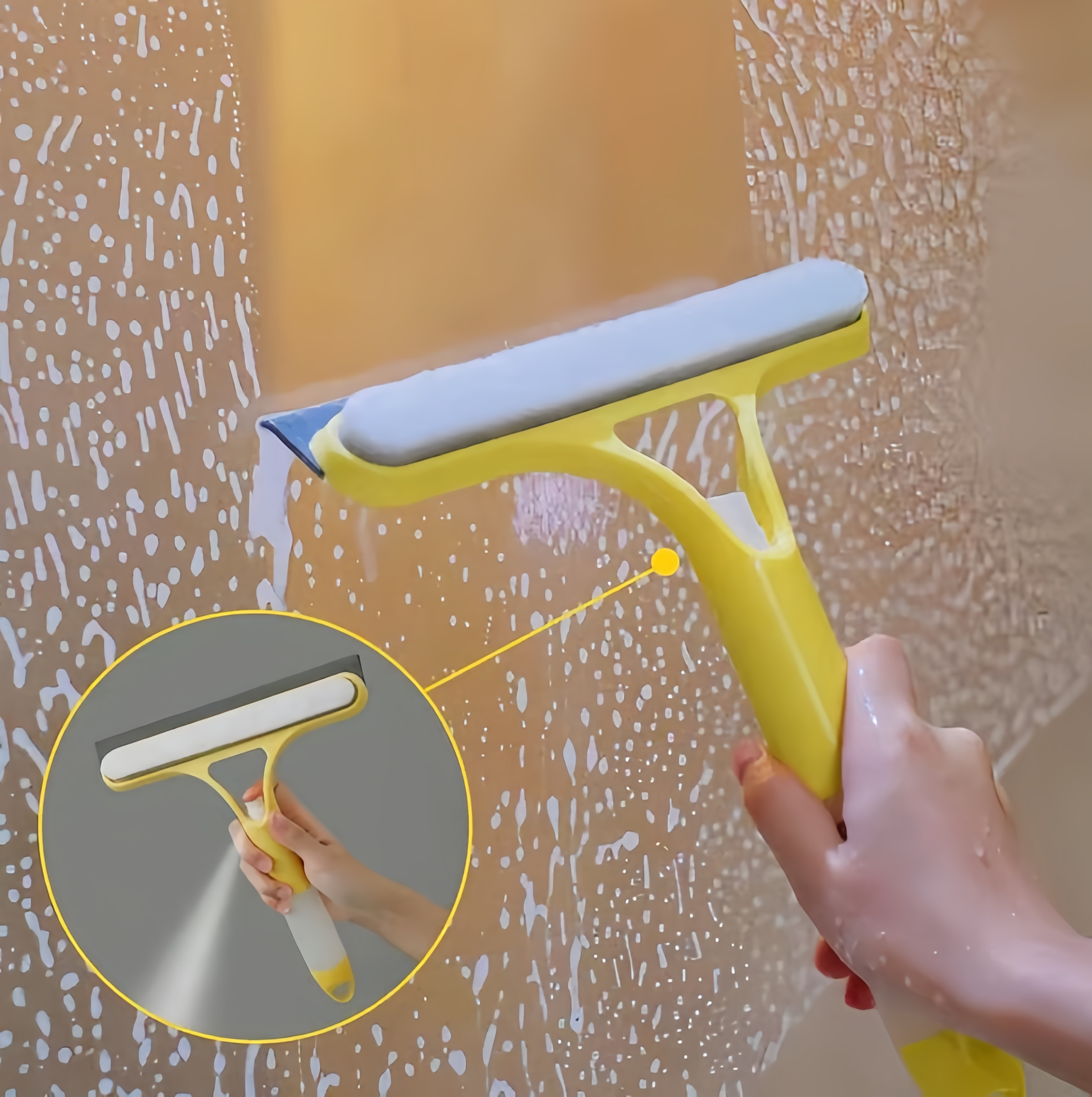 💥🔥3 in 1 Window Cleaning Scraper