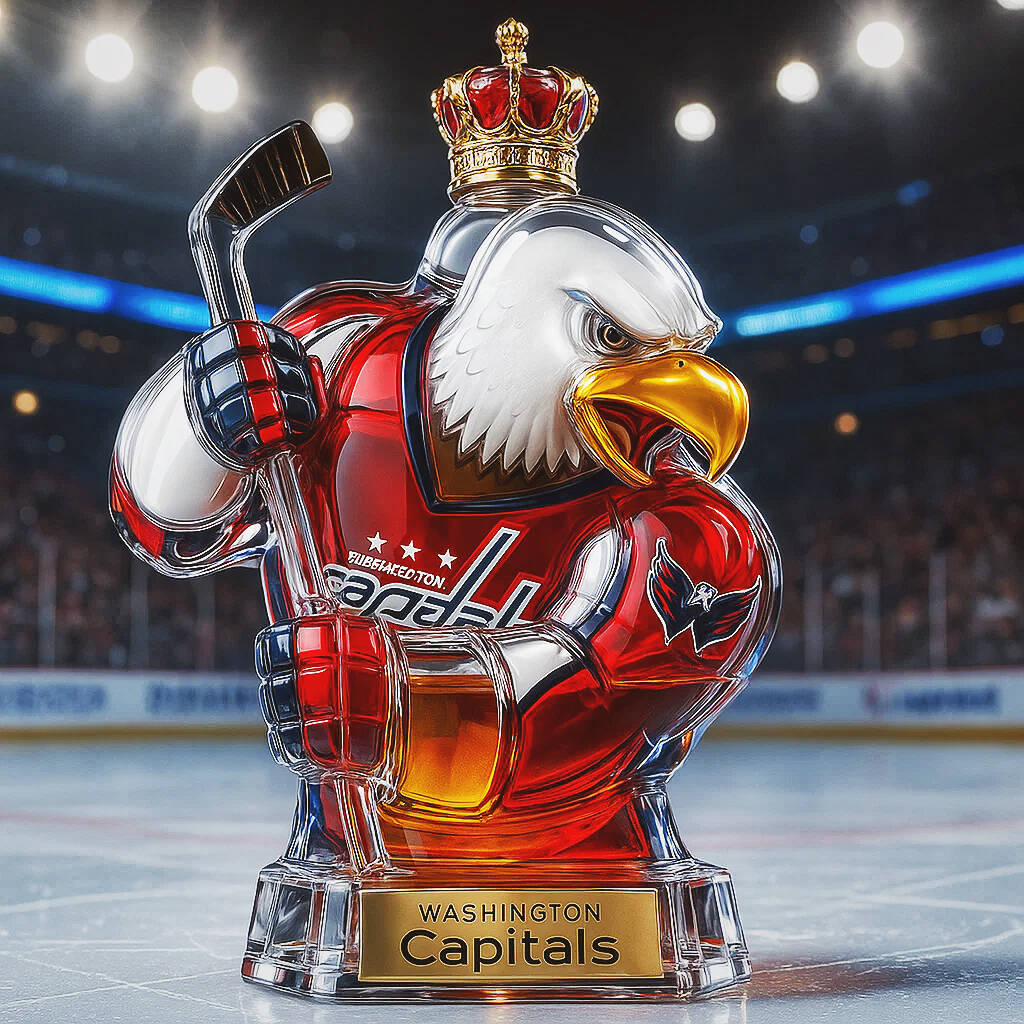 Washington Capitals Limited Edition Whisky Bottle