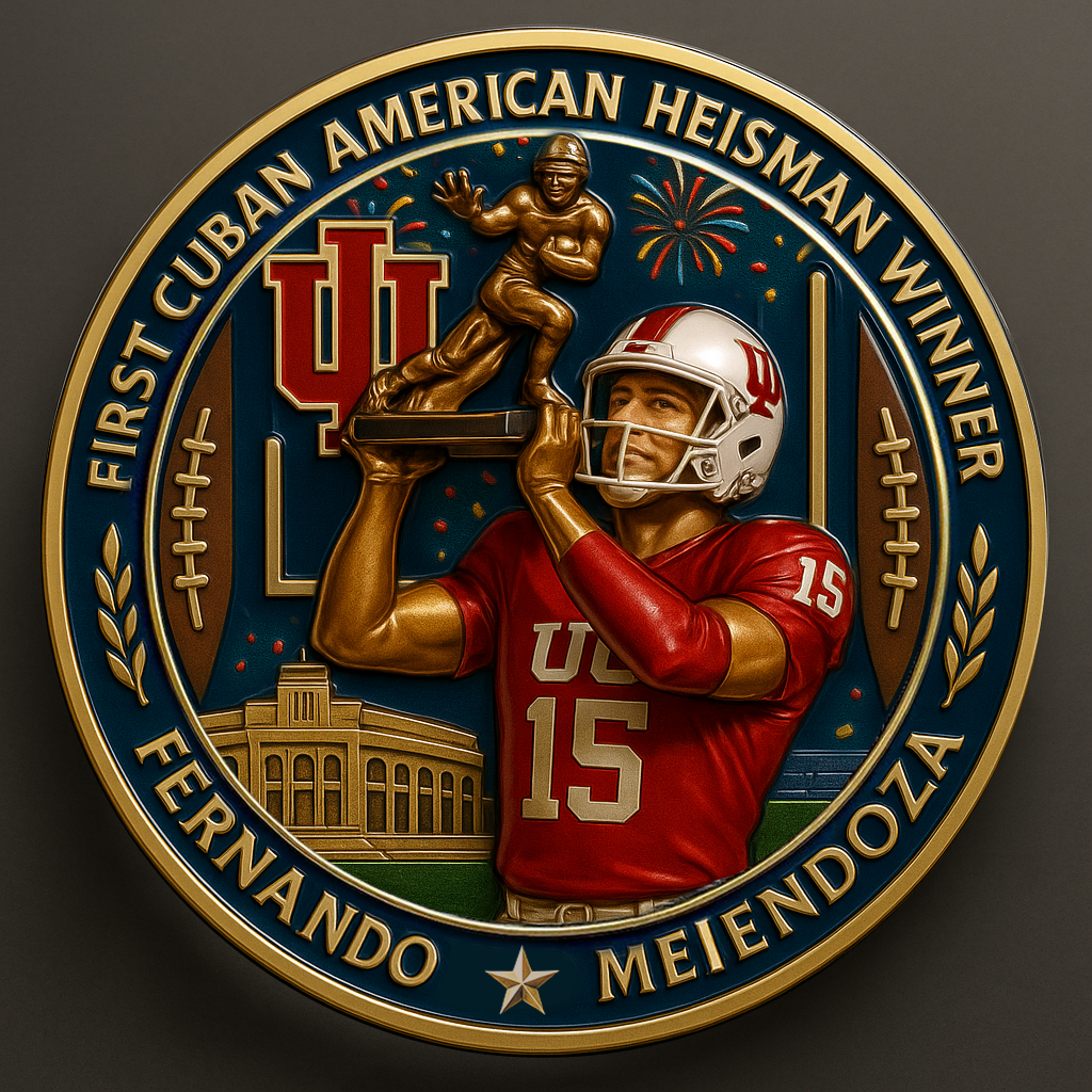 Fernando Mendoza 2025 Heisman Trophy Commemorative Coin