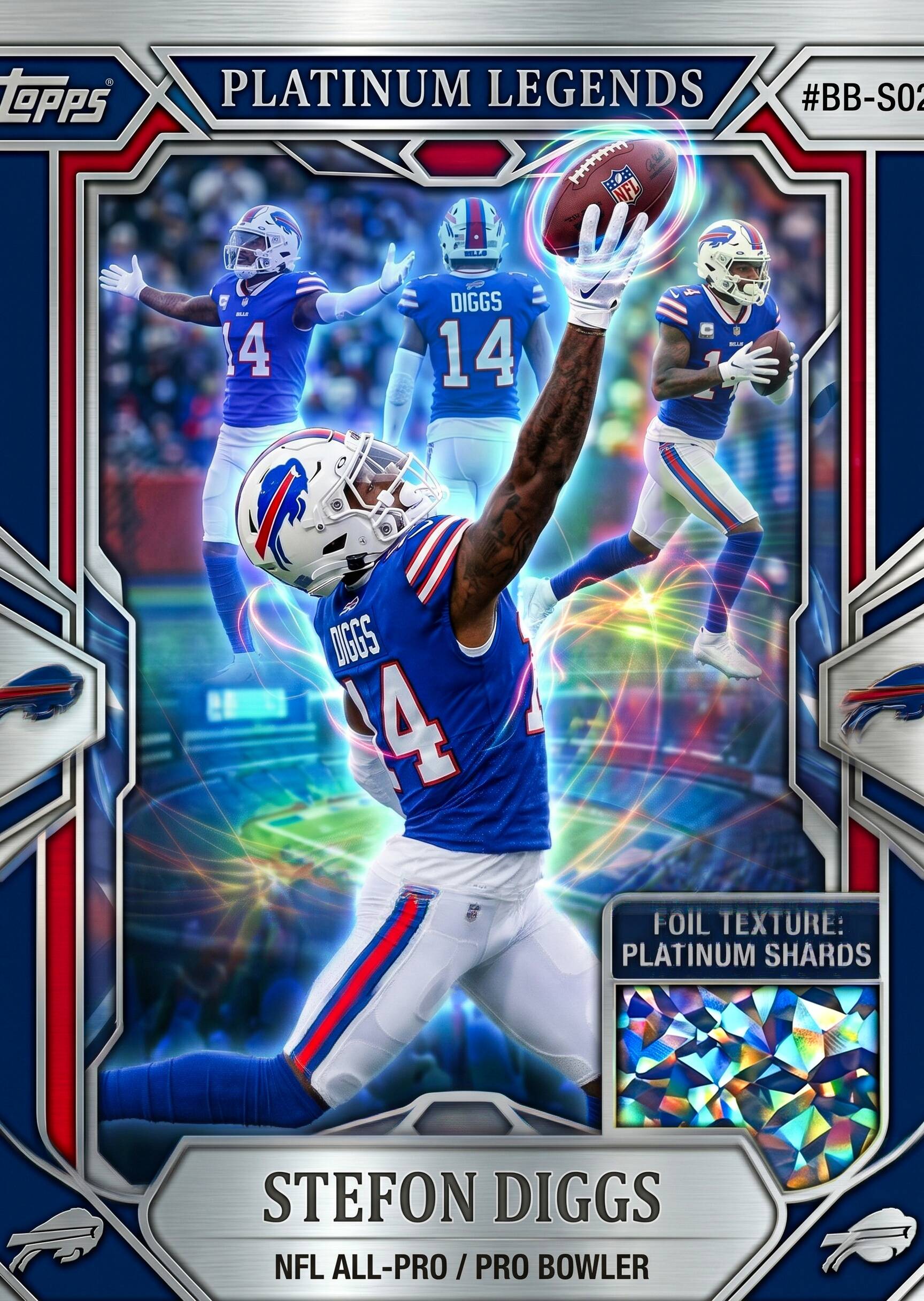 🏈BUFFALO BILLS. 67th Anniversary Premium Trading Card Box