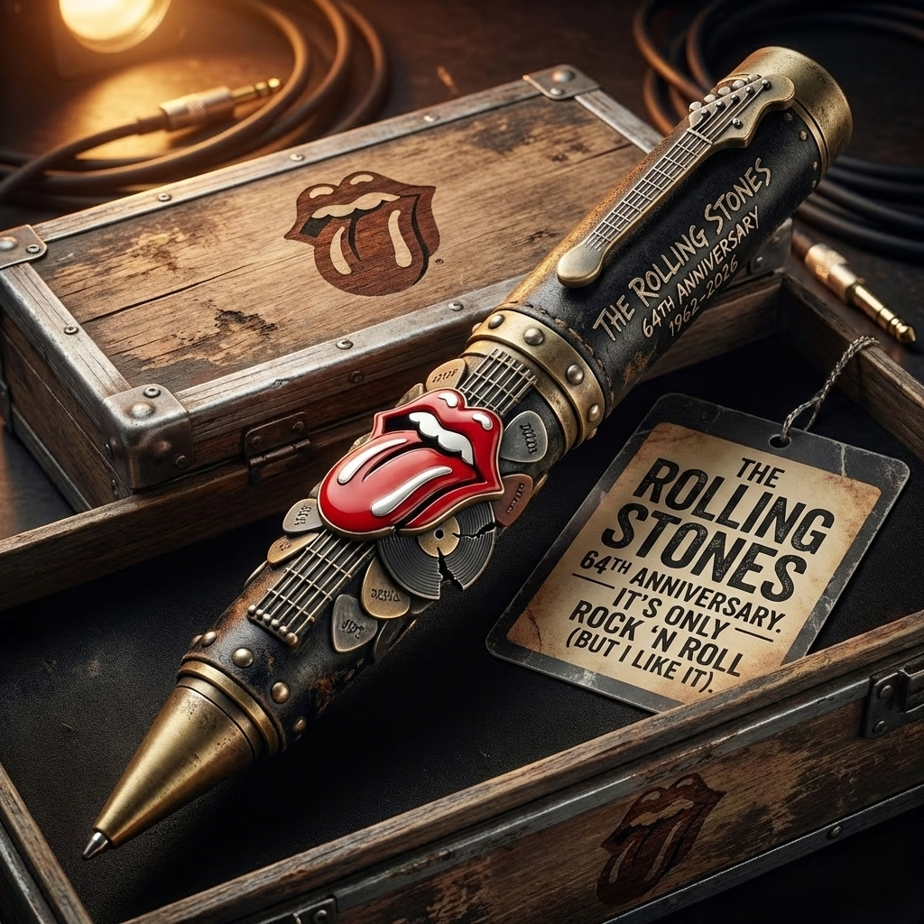 💋 Rolling Stones 64th Anniversary Commemorative Pen