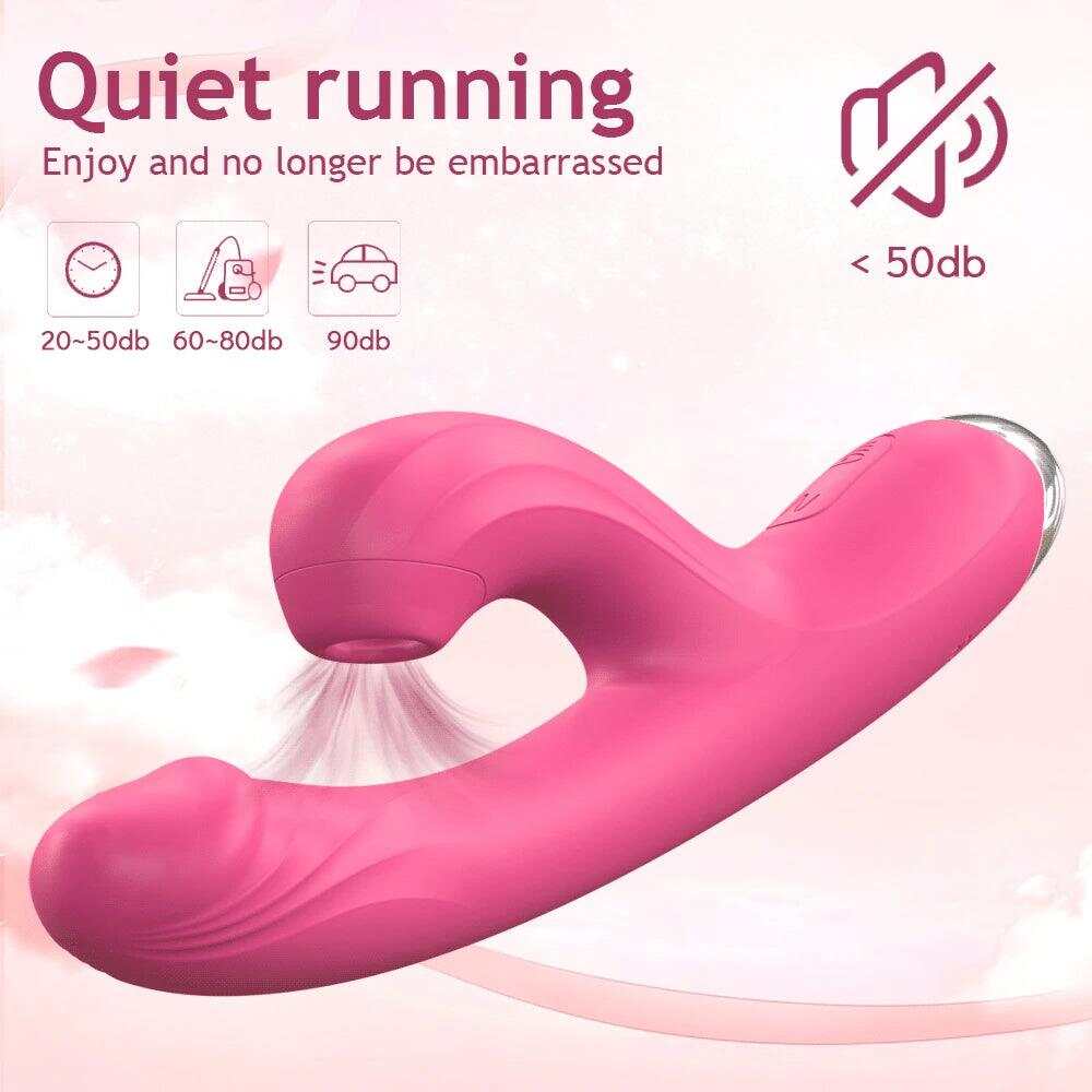 Rabbit Sucker G-Spot Vibrator – 20 Modes, Clit & Vagina Stimulator