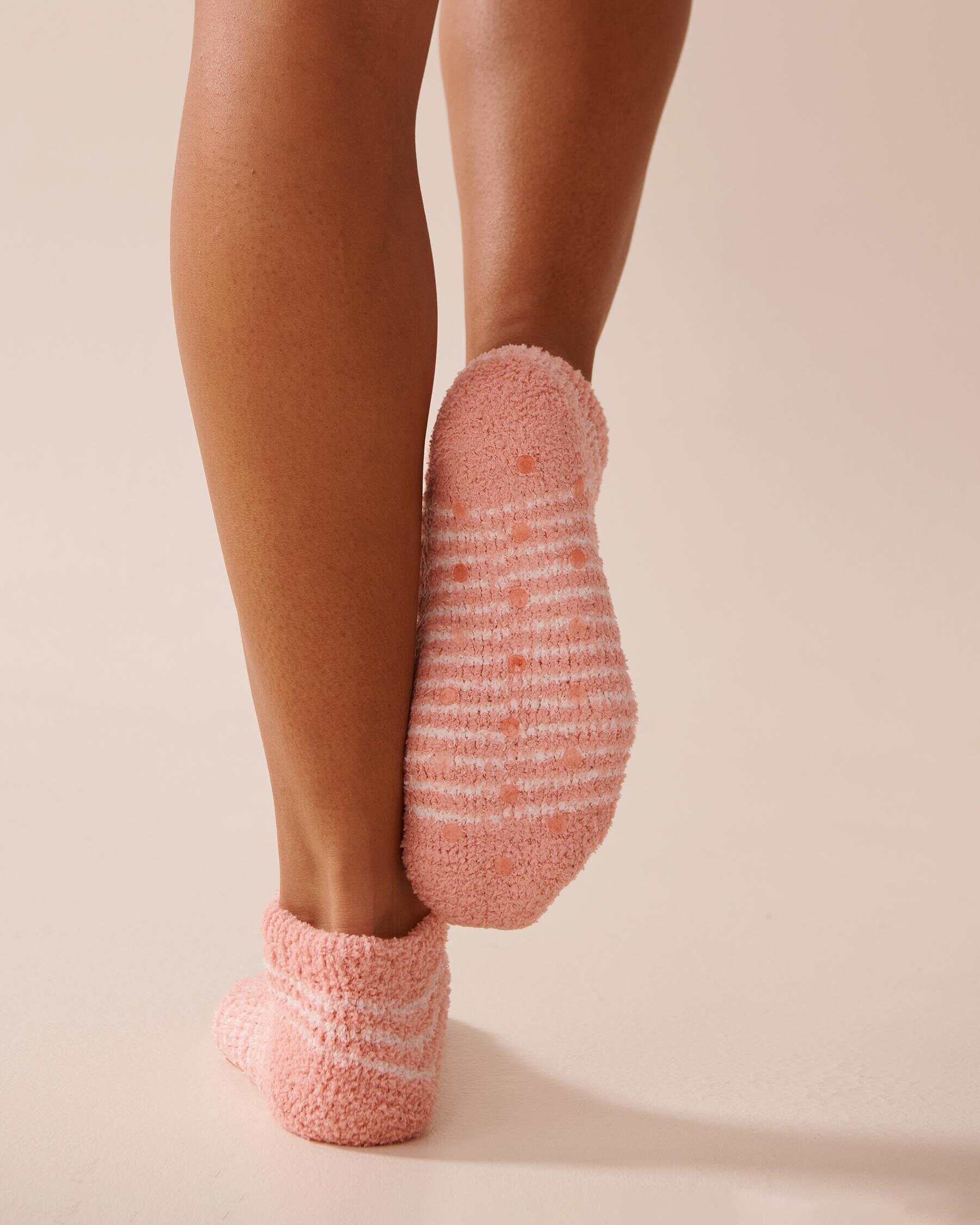 Soft Plush Stripe Socks