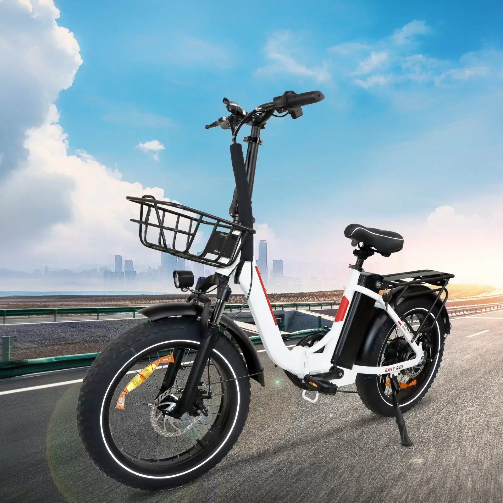 E-BIKE DZ2030 U-type Clause 48V 13Ah 500W Performance Motor SHIMANO 7-Speed