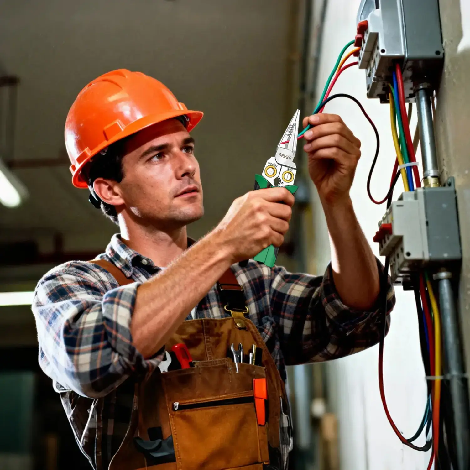 8-in-1 Wire Stripper Twister with Voltage Tester