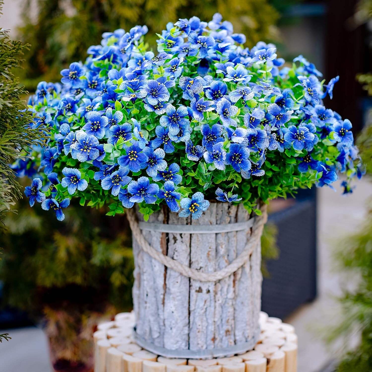 🏆Flash Sale⚡Outdoor Artificial Flowers - UV resistant, Waterproof，Windproof
