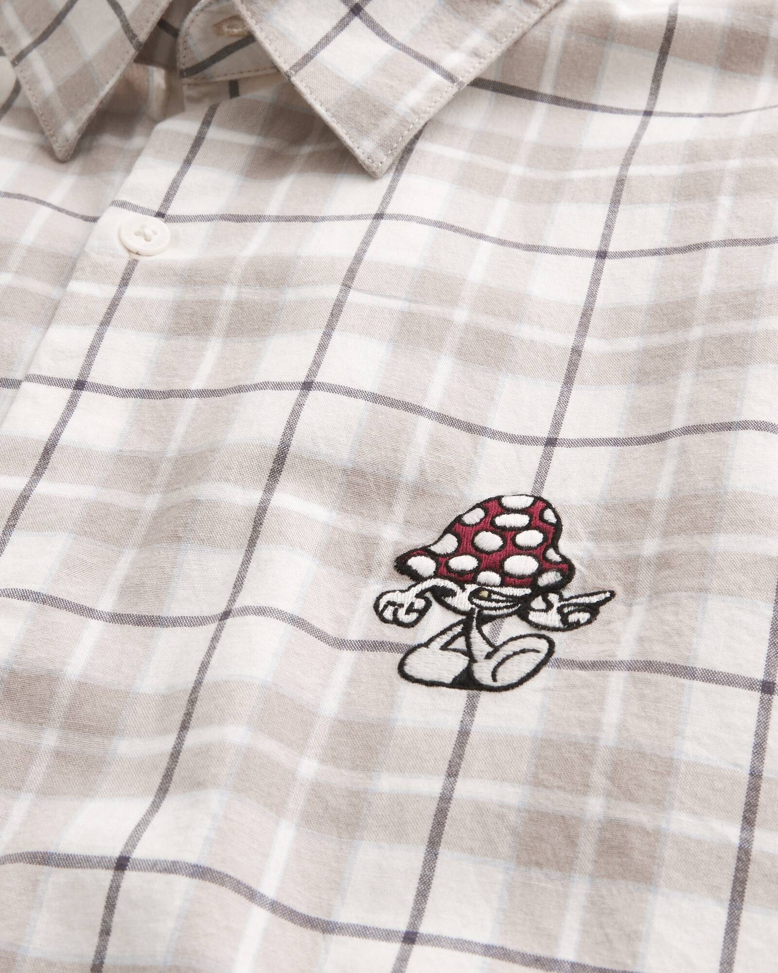 Boxy Short-Sleeve Cherry Graphic Shirt