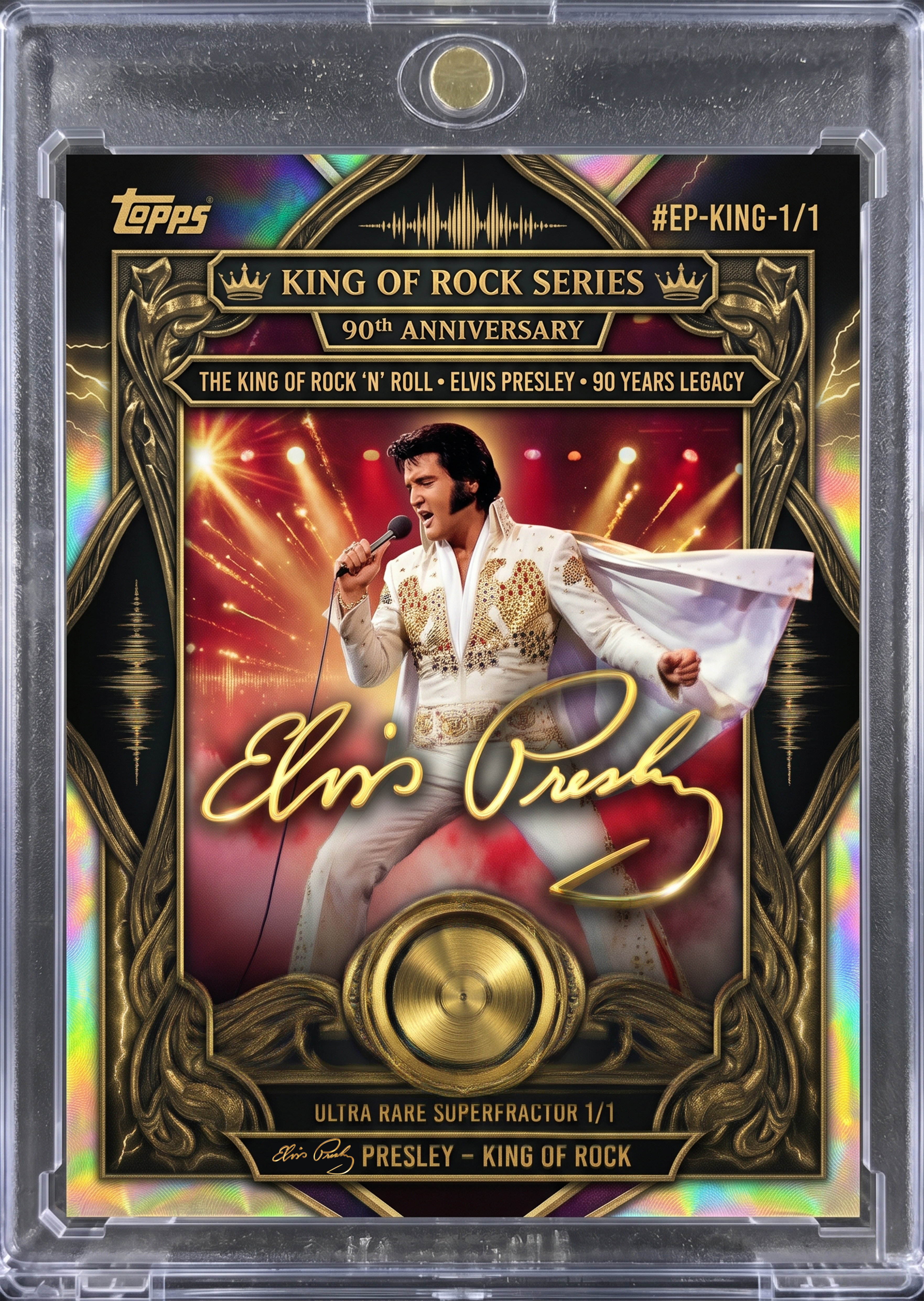 Elvis Presley 90th Anniversary Legendary Performance Collector Card