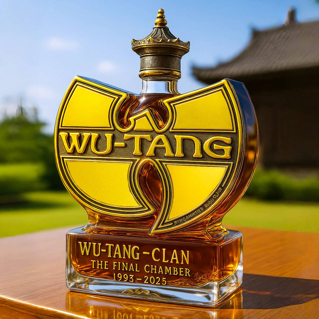 Wu-Tang Clan The Final Chamber Whiskey Bottle