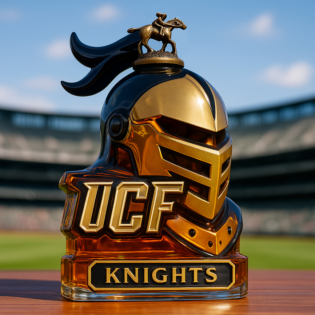 UCF Knights Whiskey Bottle