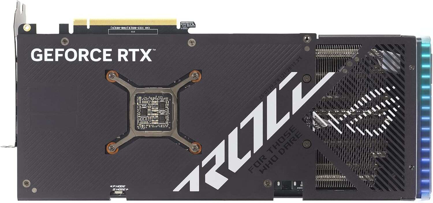 ASUS ROG Strix GeForce RTX™ 4070 OC Edition Gaming Graphics Card (PCIe 4.0, 12GB GDDR6X, DLSS 3, HDMI 2.1, DisplayPort 1.4a)