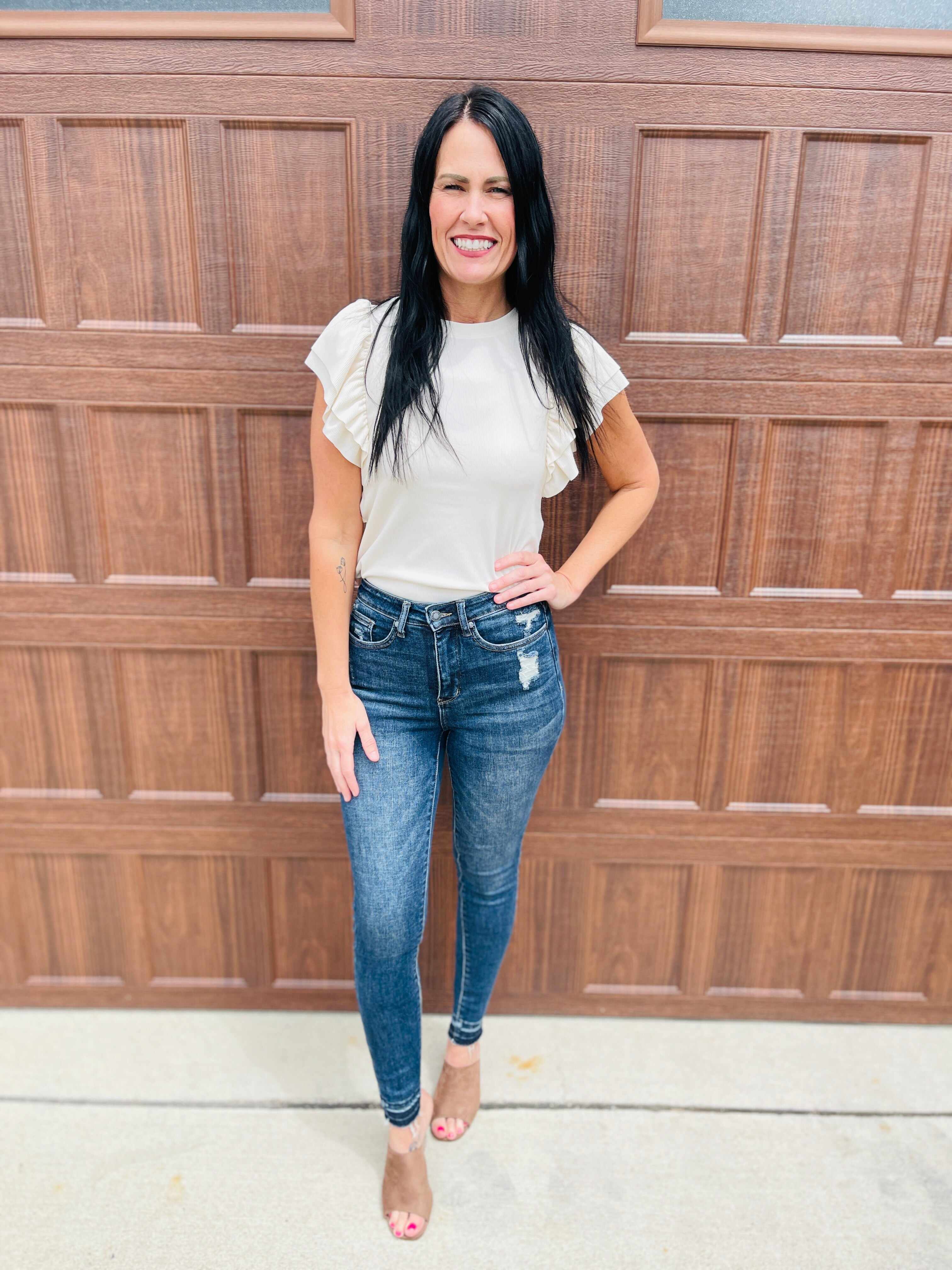 MARKDOWNS! PLUS/REG Who's In Control Tummy Control Skinny Jeans Restock!