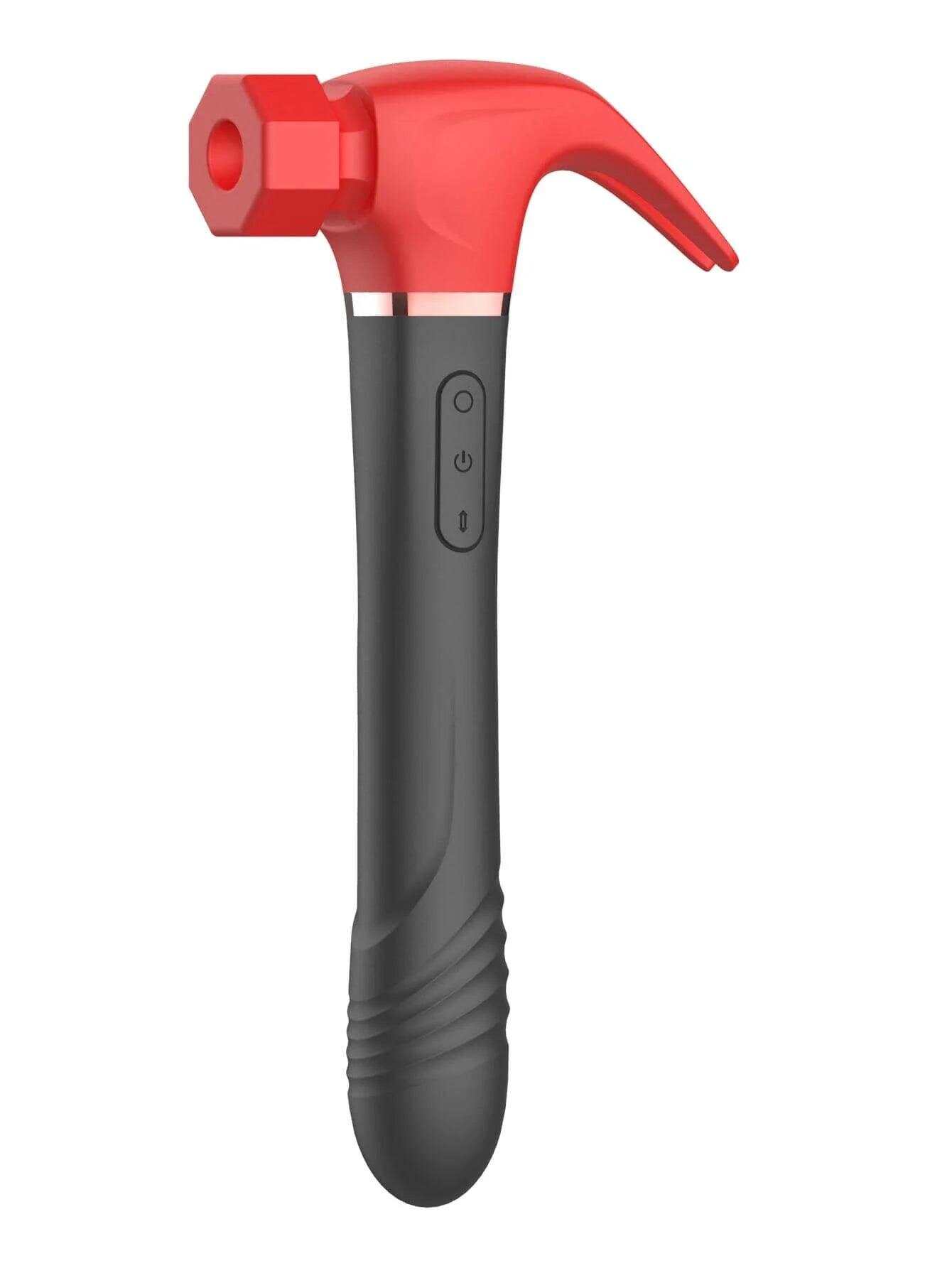Hammer Suction Disc Vibrator – Multi-Zone Pleasure Device with Licking, Suction & Telescopic Thrusting