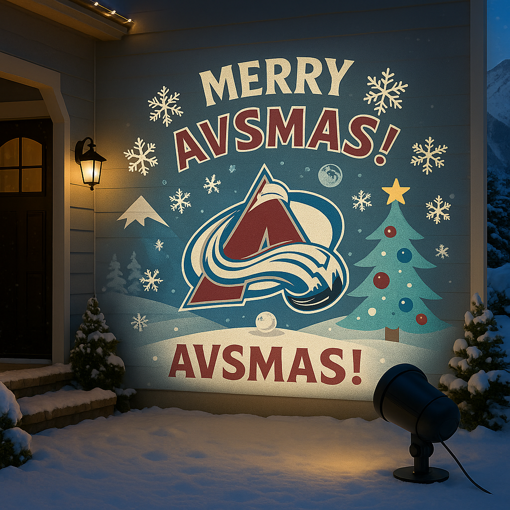 🎄🏒 Official NHL Christmas Projection Light ✨
