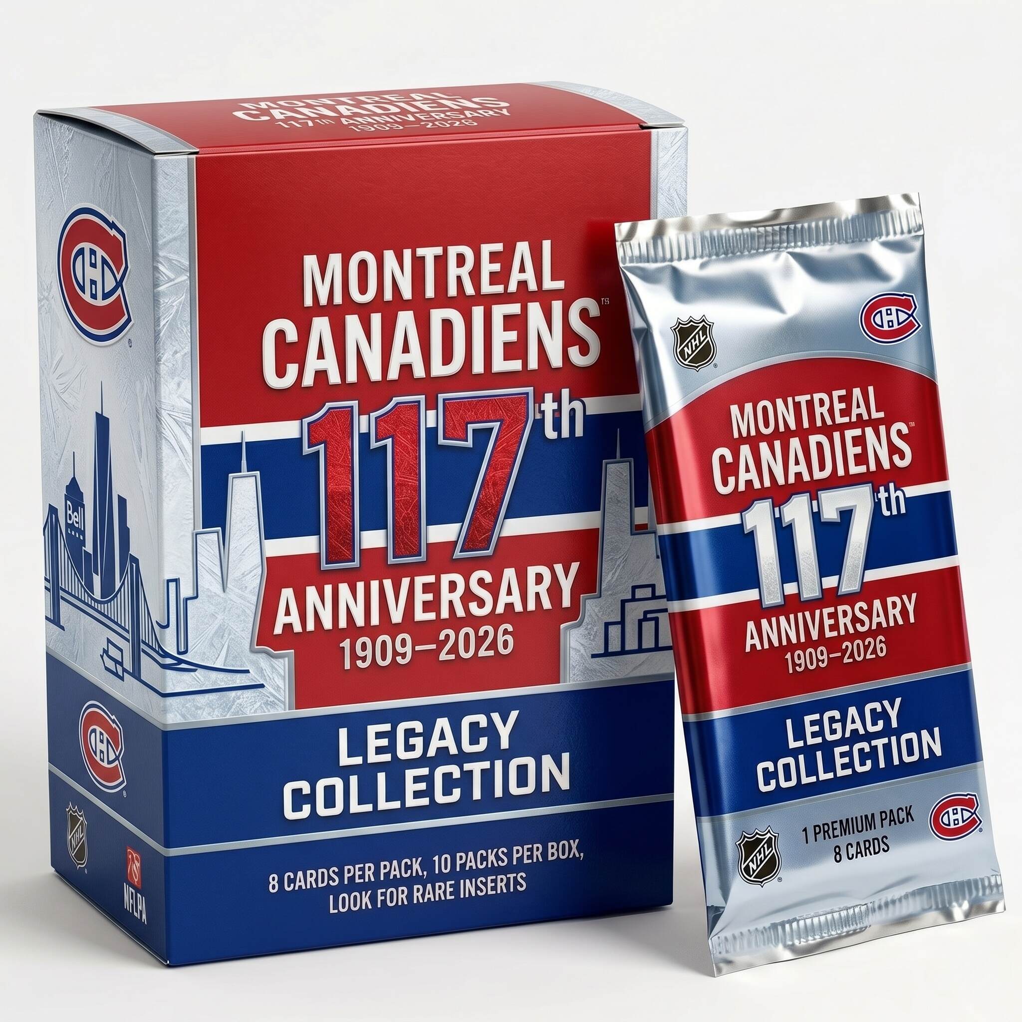2026 Montreal Canadiens 117th Anniversary Hobby Box