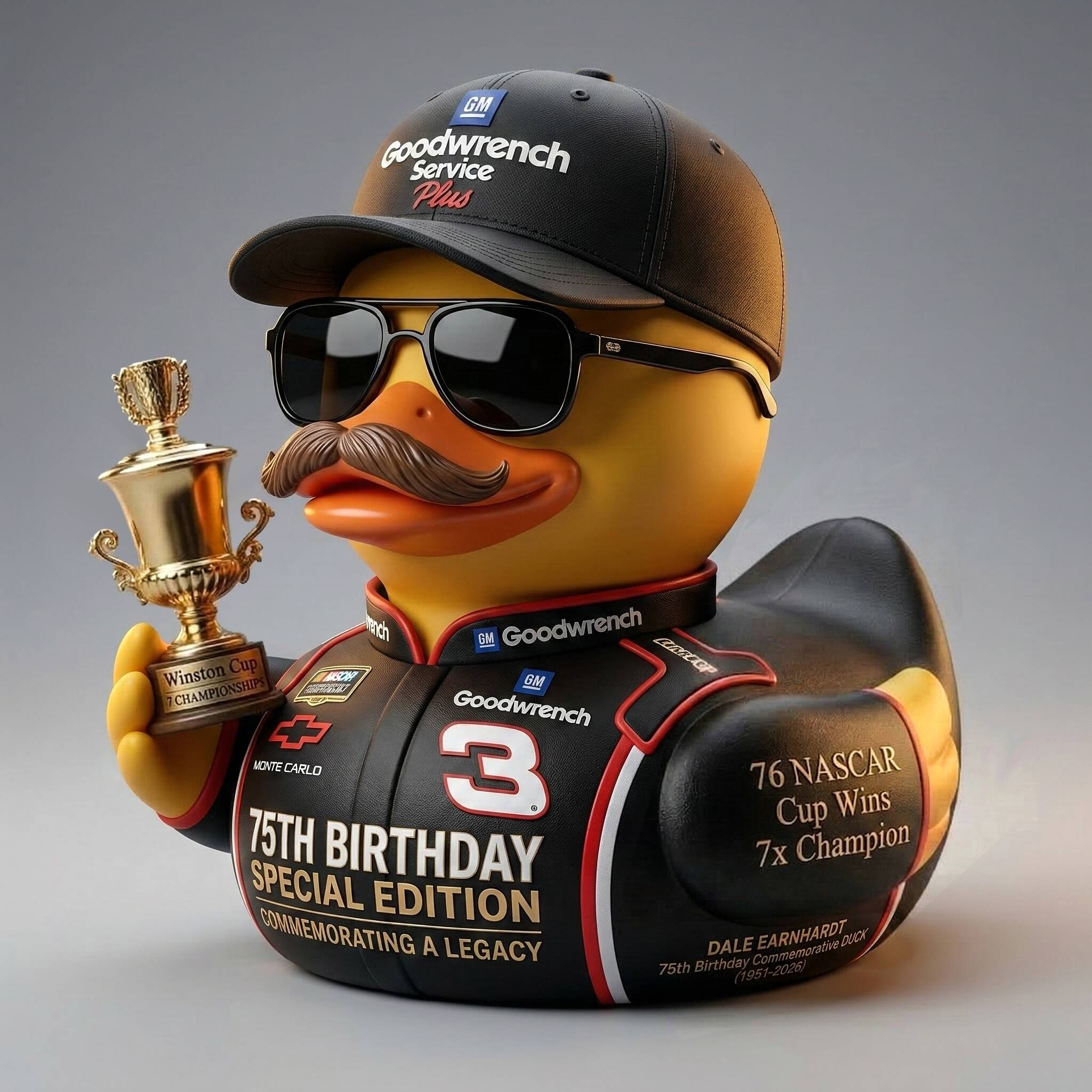Dale Earnhardt 75th Birthday Special Edition Duck (1951–2026)