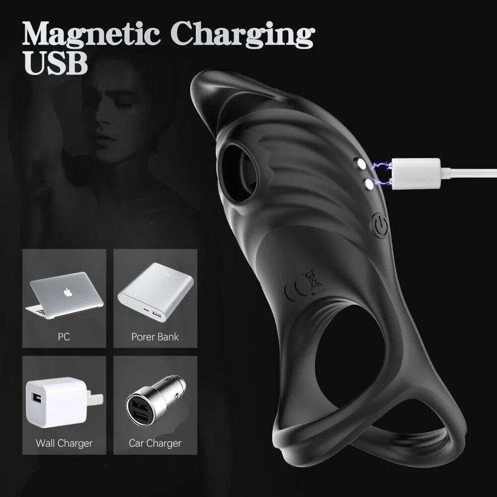 PASSION PULSE ADULT Remote Control Cock Ring Vibrator