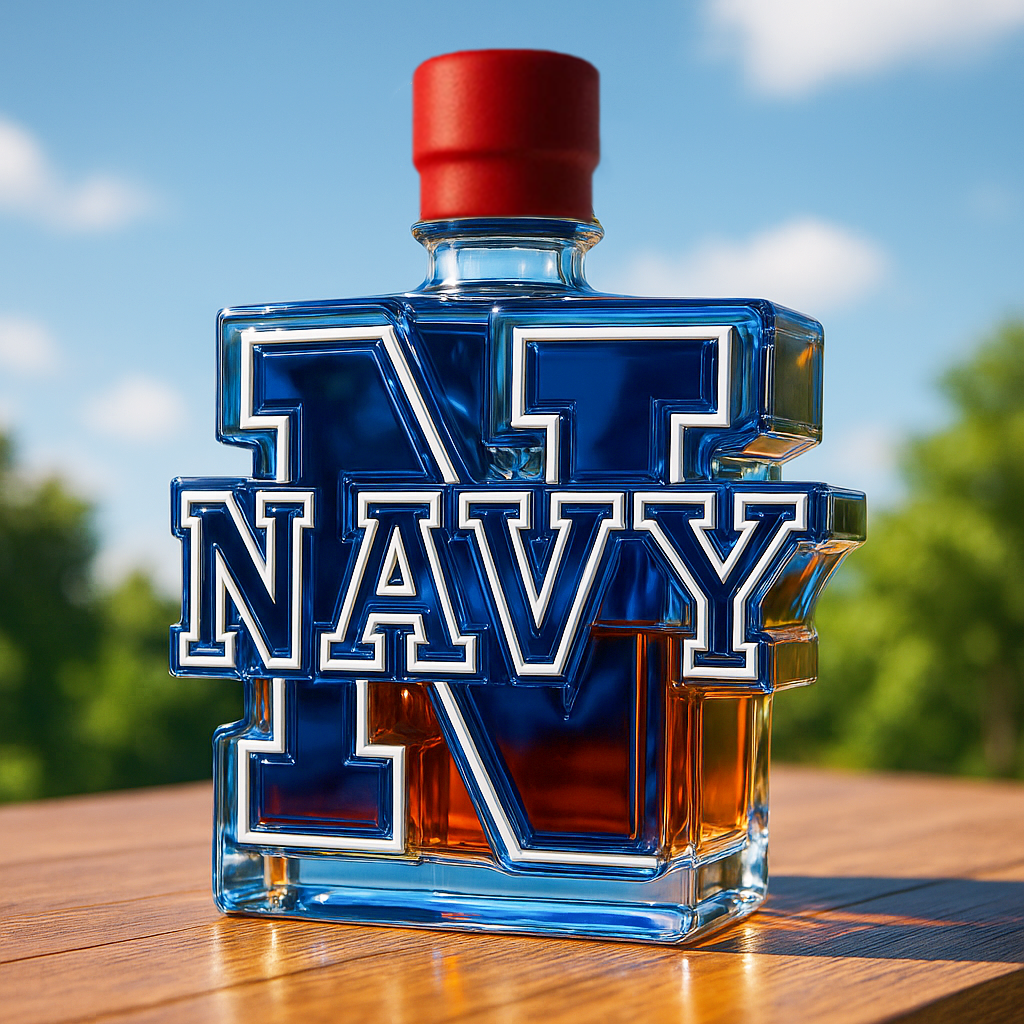 USNA Limited Edition Whiskey Bottle