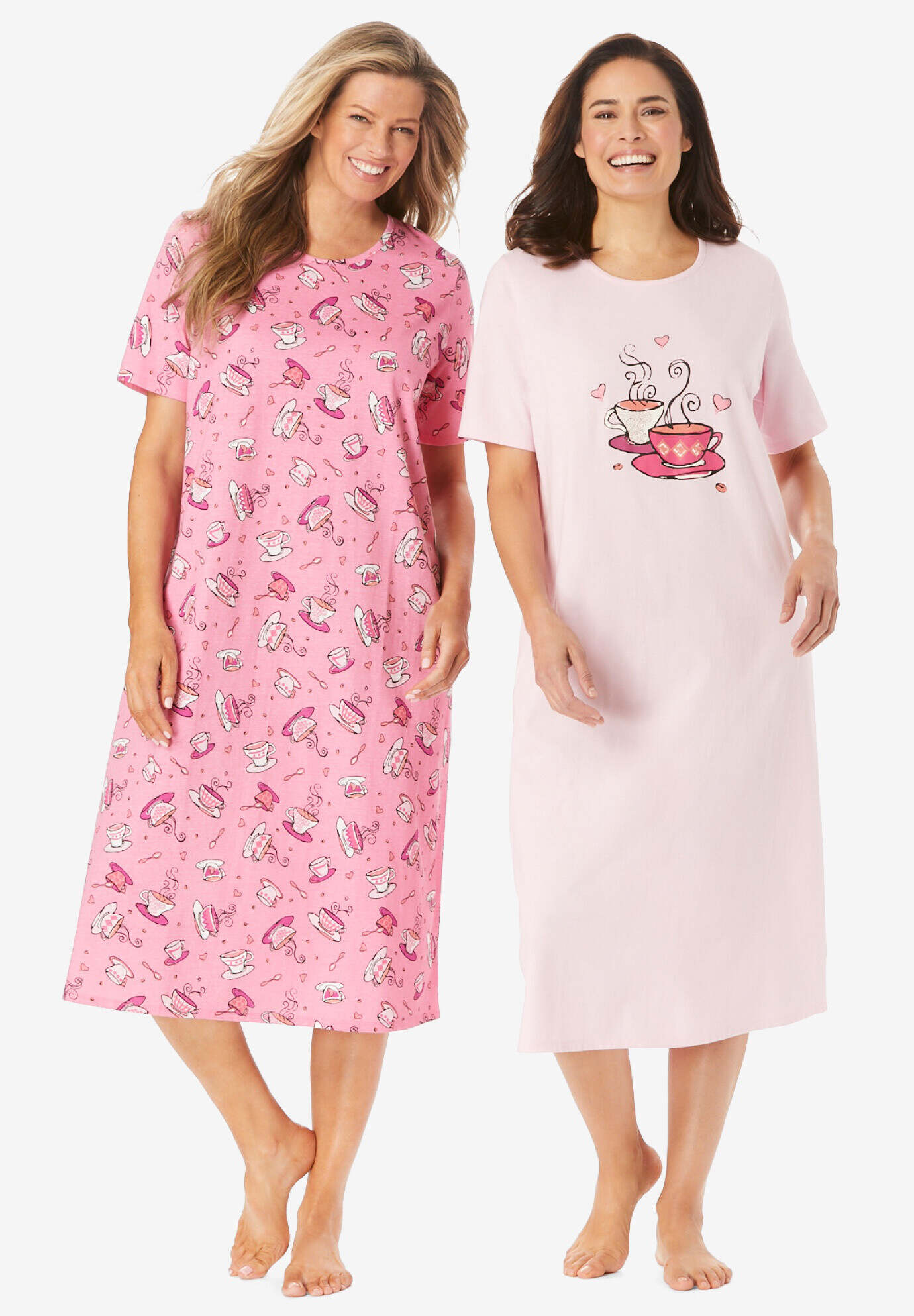 2-Pack Long Sleepshirts