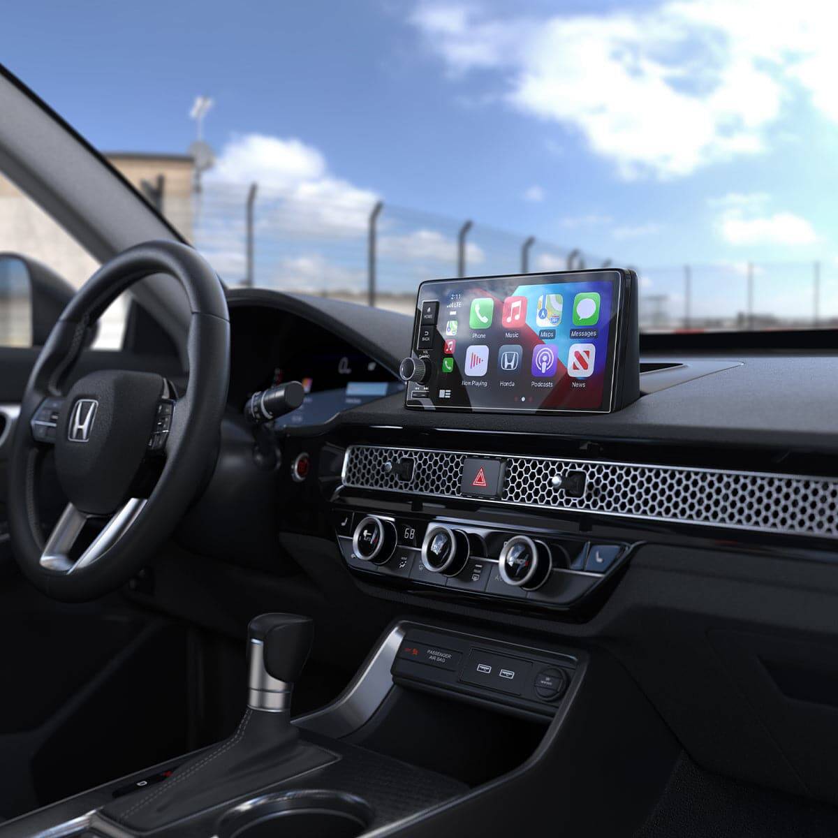 Honda Models - Screen Protector GLAS.tR SLIM | Anti-Glare