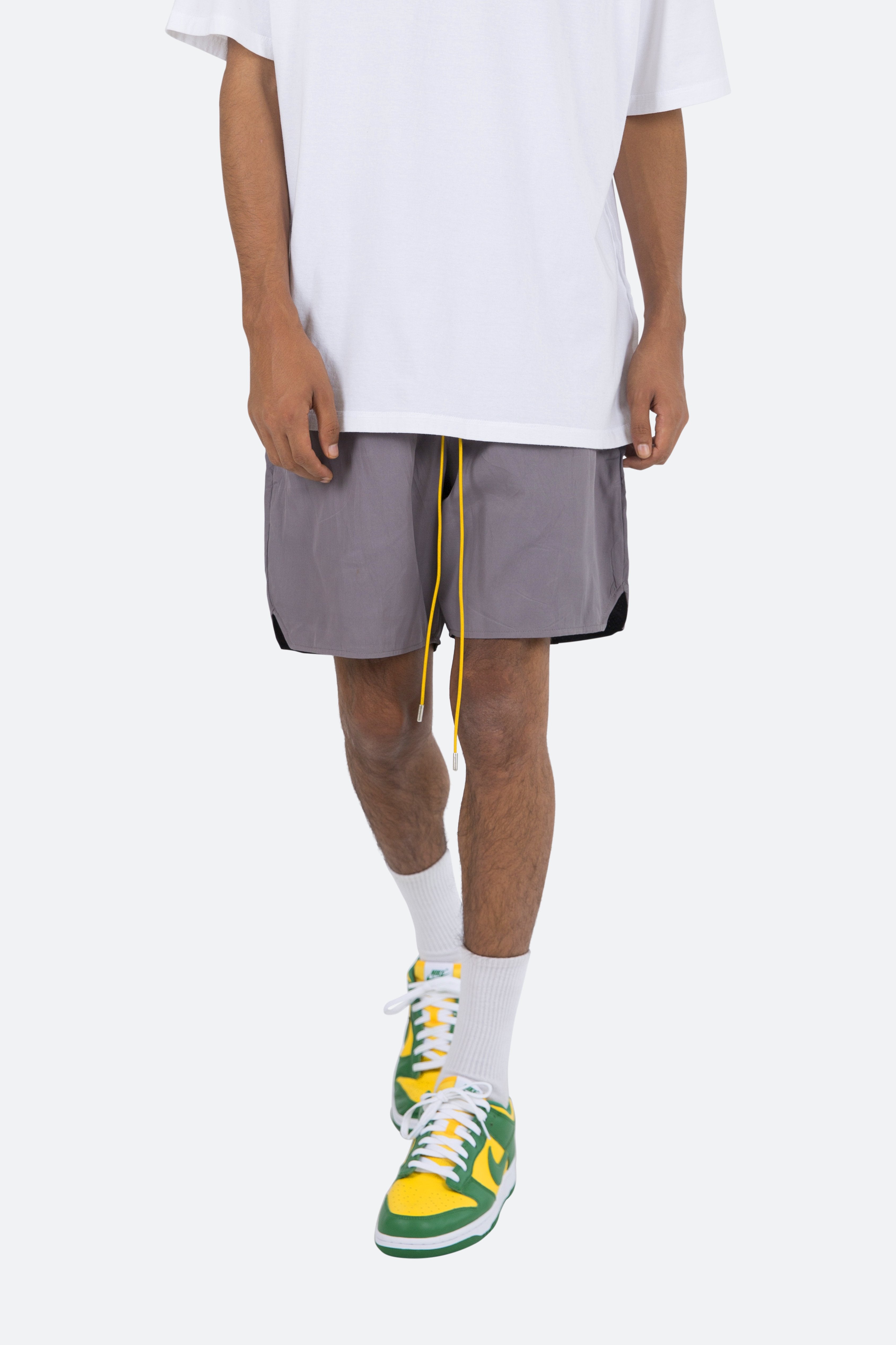 Nylon Walking Shorts - Charcoal Grey