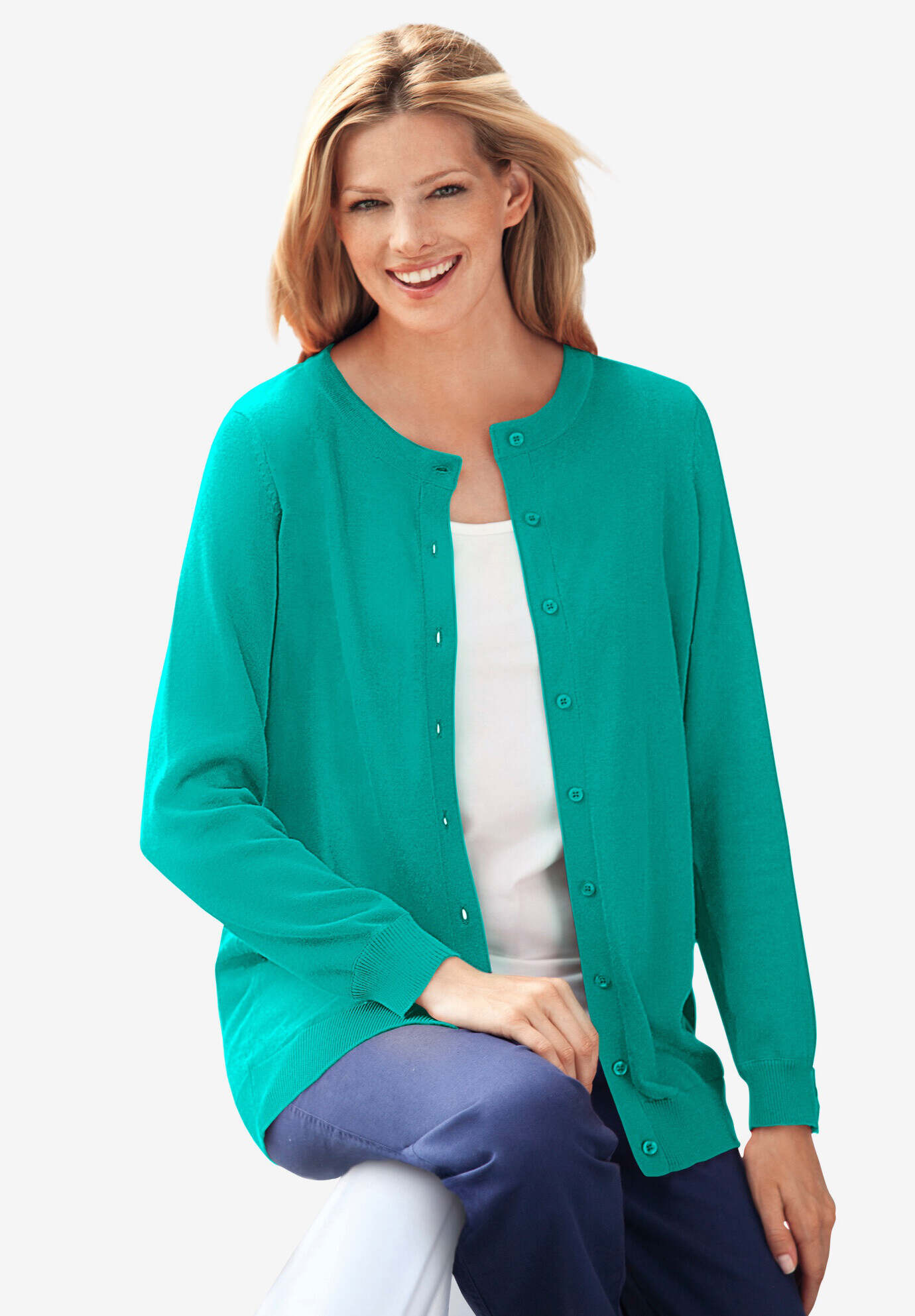 Perfect Long-Sleeve Cardigan