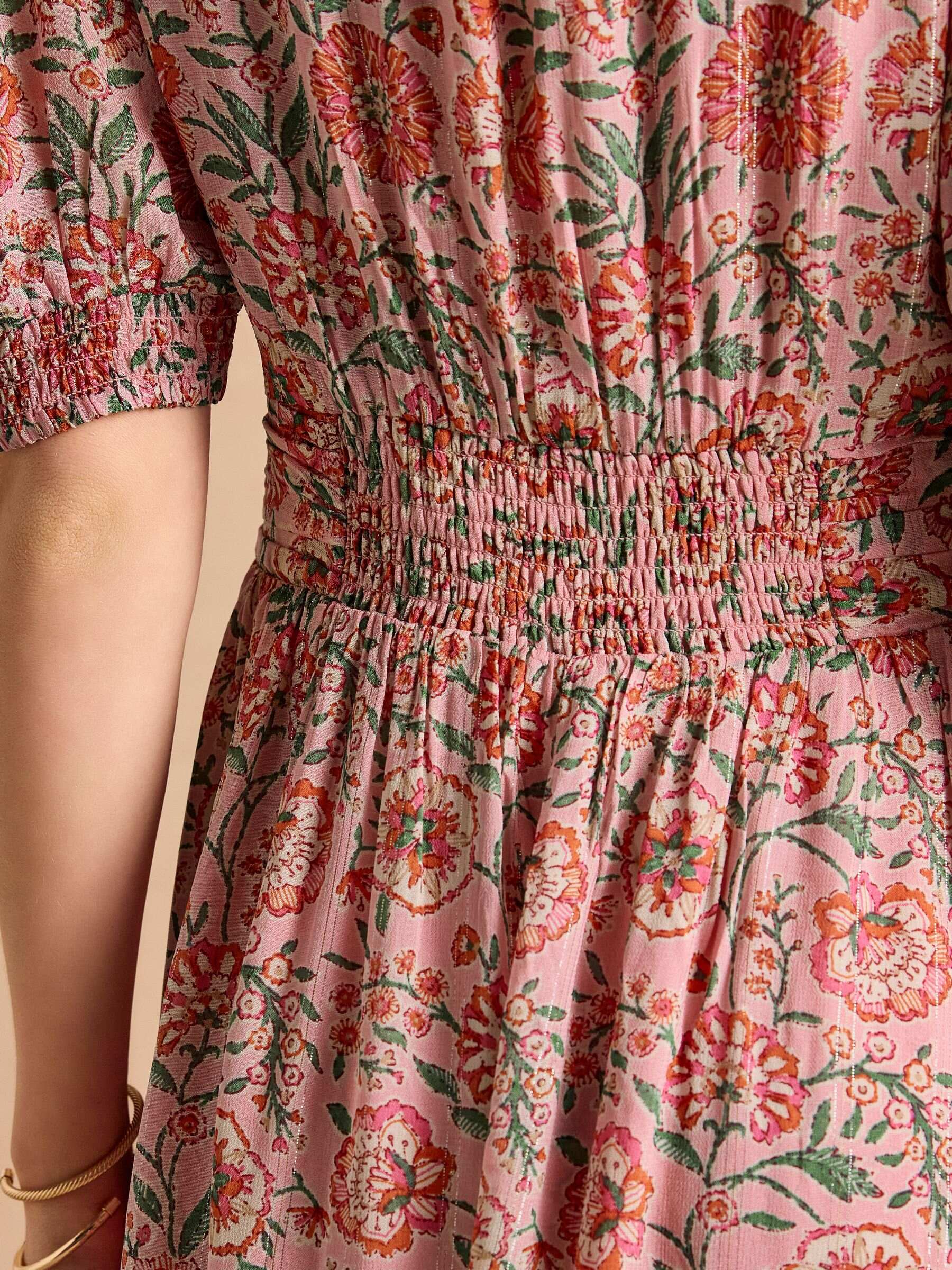 Hannah Pink Maxi Dress