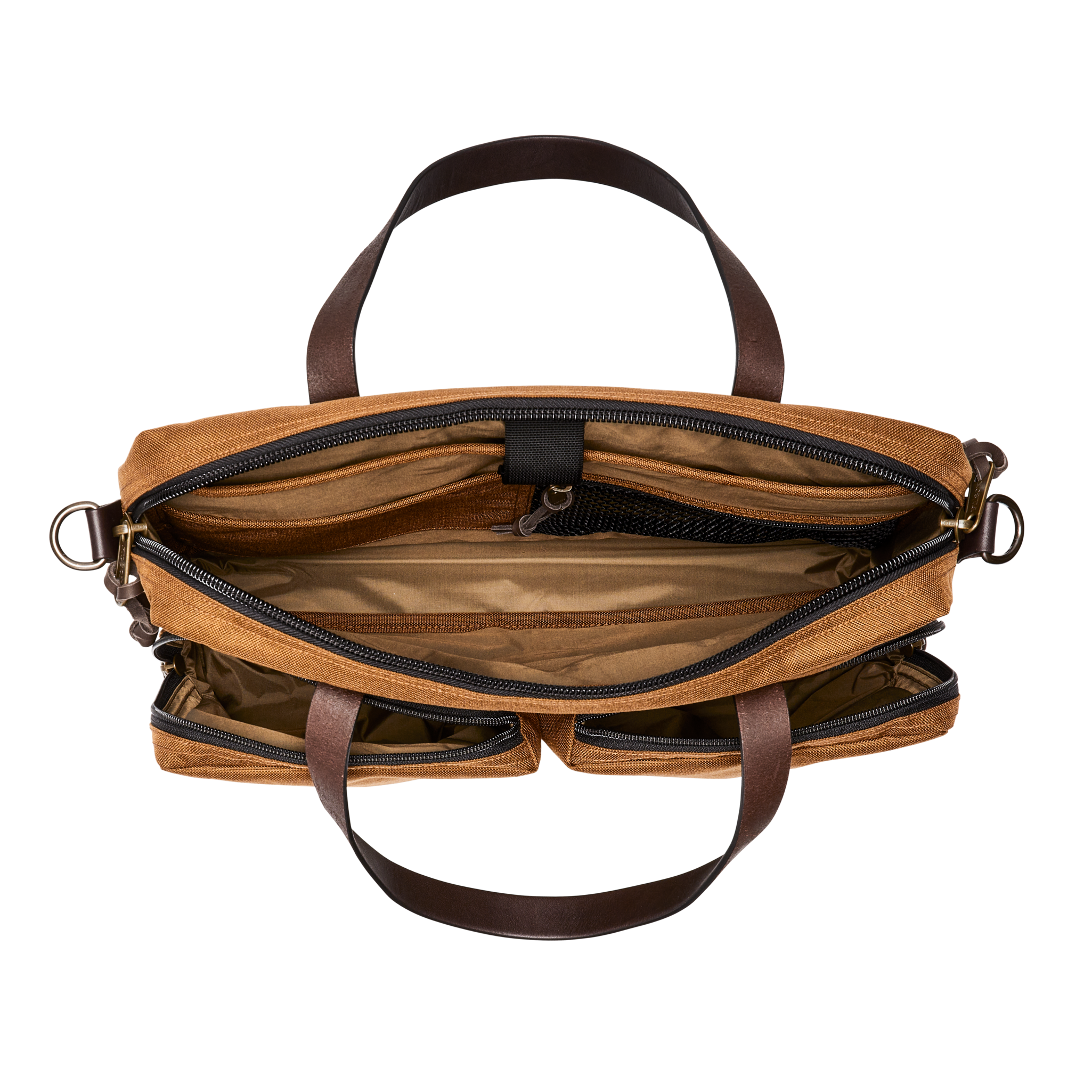 Dryden Briefcase - Whiskey