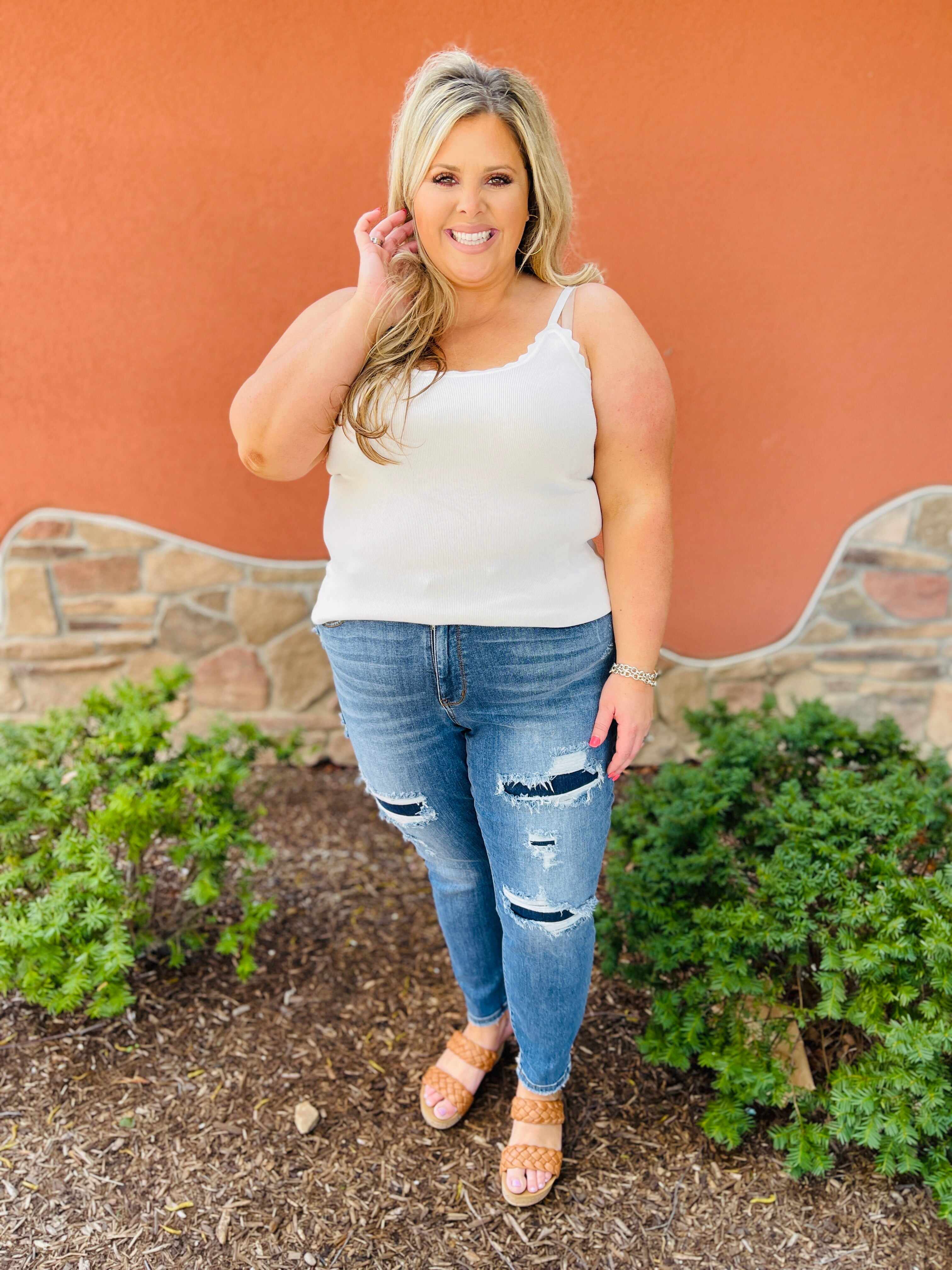 REG/CURVY Best In The Patch Midrise Relaxed Fit Jeans