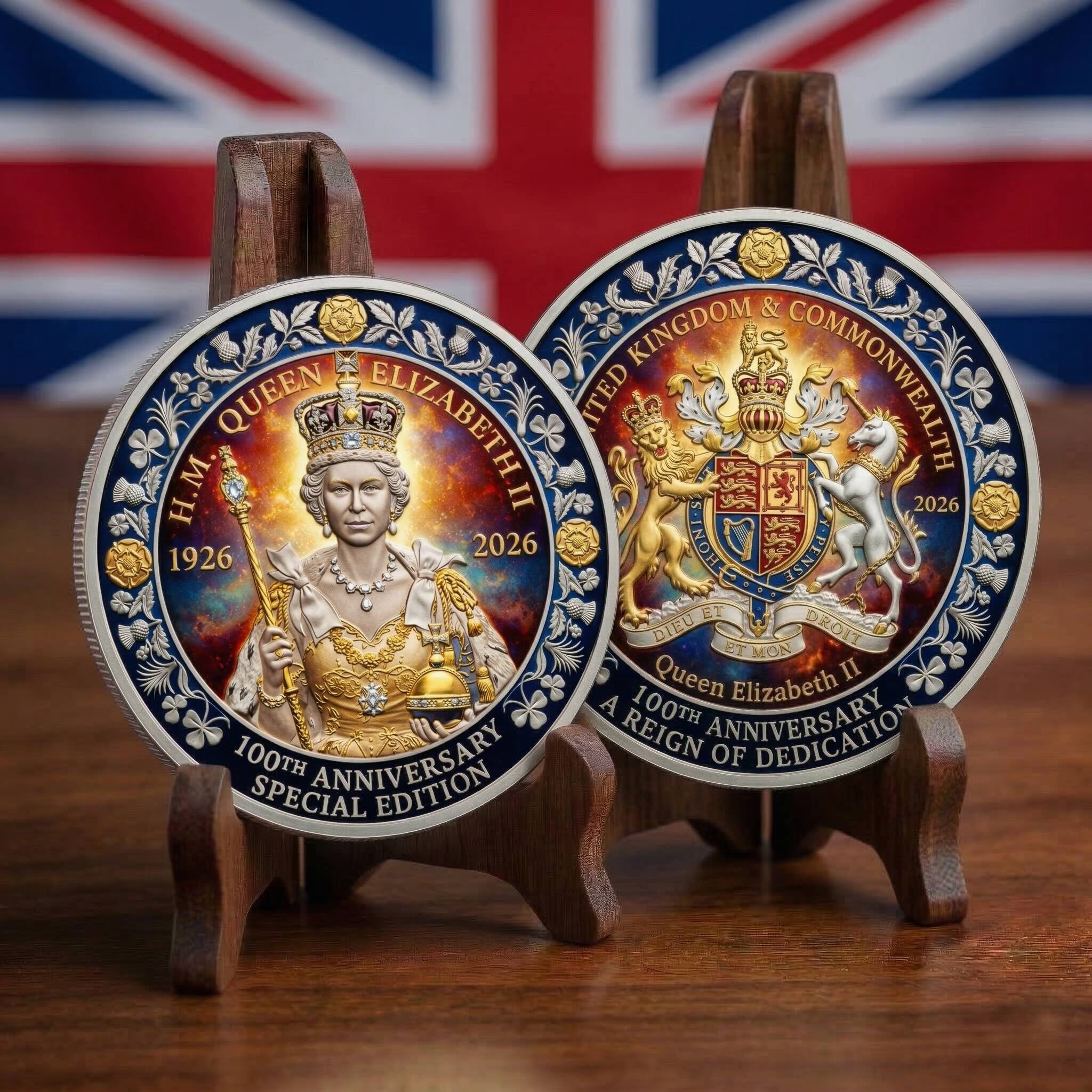 Queen Elizabeth II 100th Anniversary Coin
