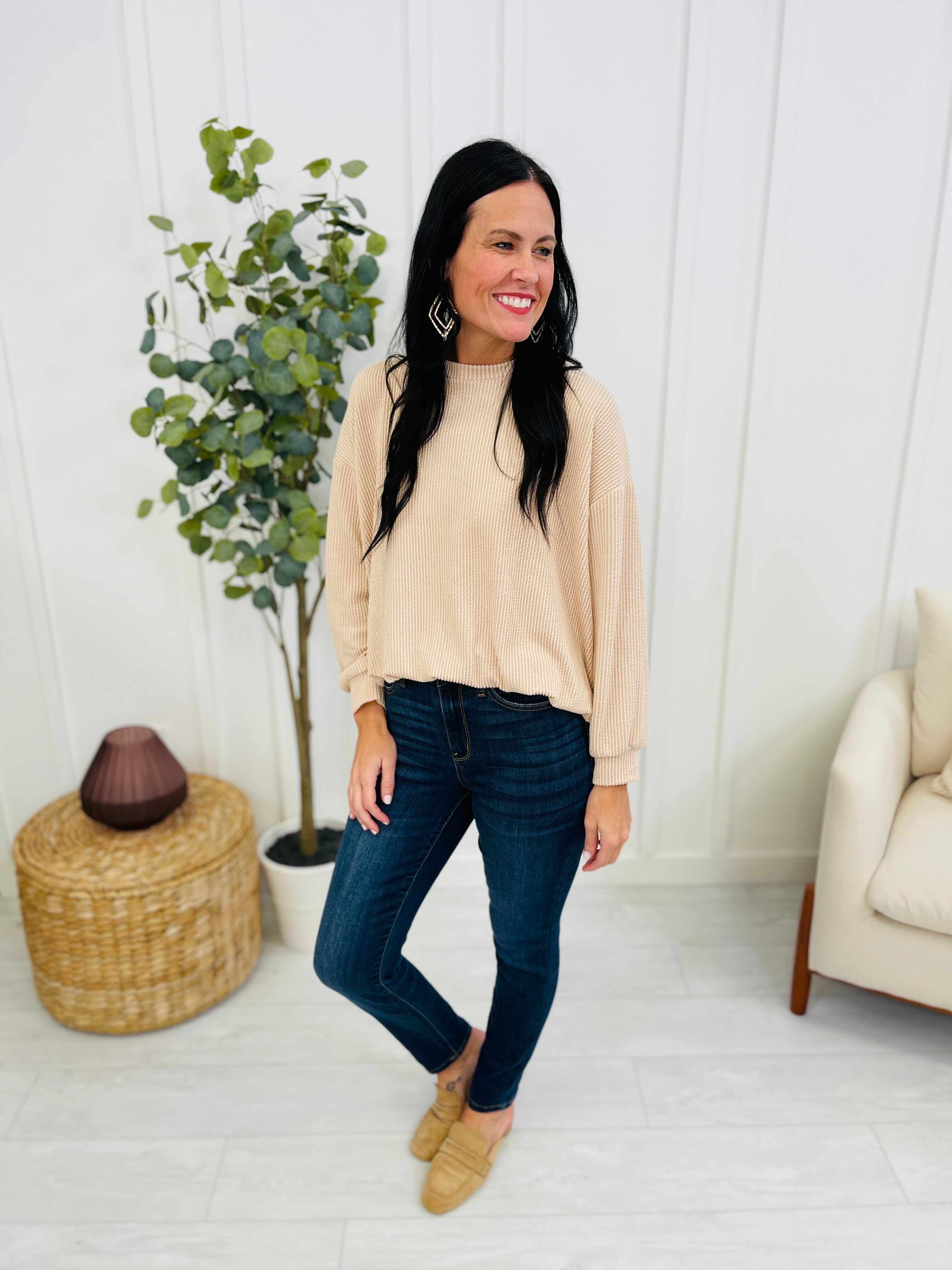Mid Rise Plus/Reg Everyday Essential Relaxed Fit Jeans - Multiple Inseams!