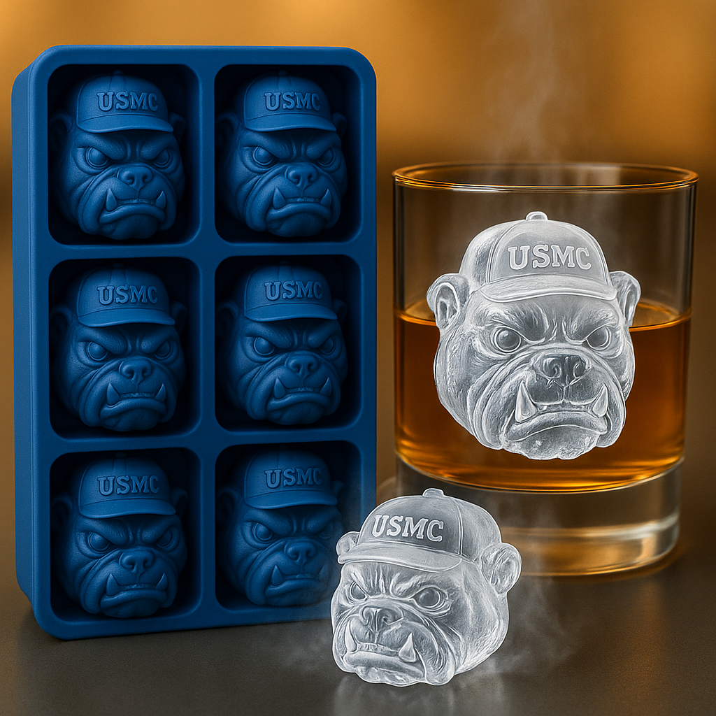 USMC 250th Anniversary Devil Dogs Ice Mould
