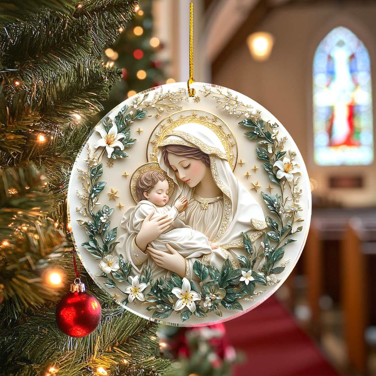 Blessings of Mary Ornament