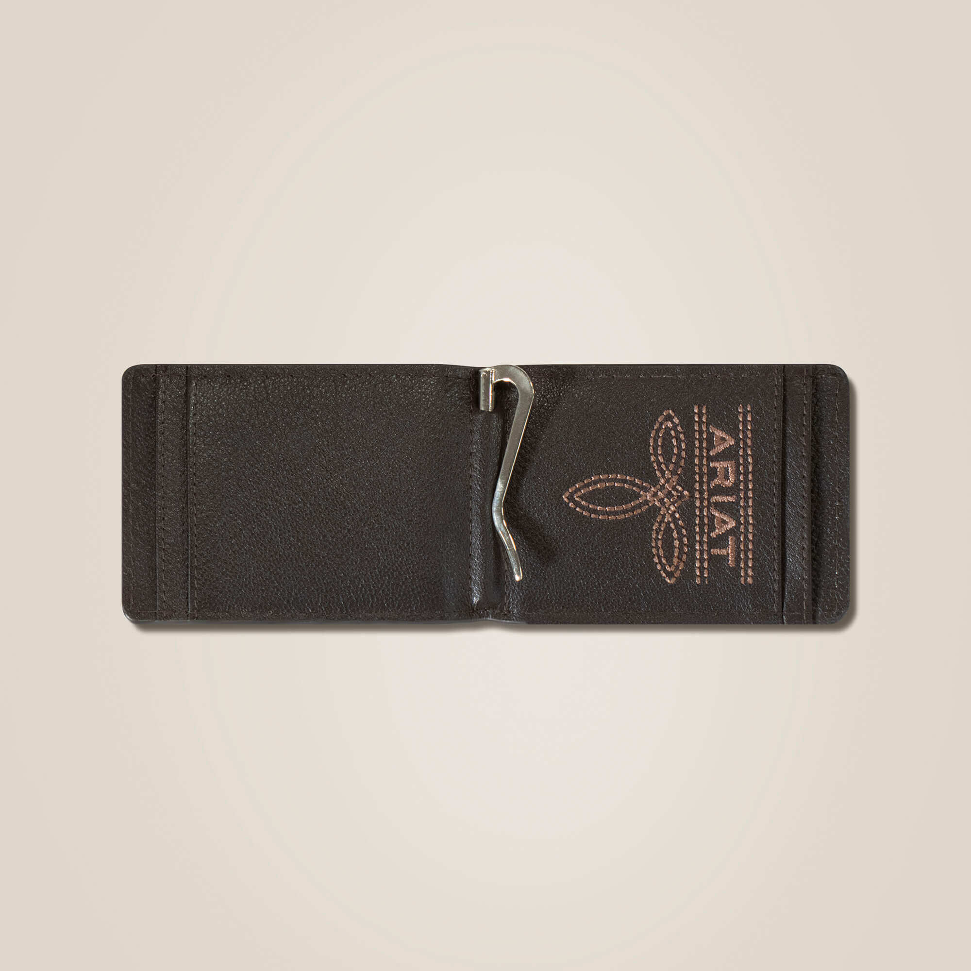 Flag Shield Clip Wallet