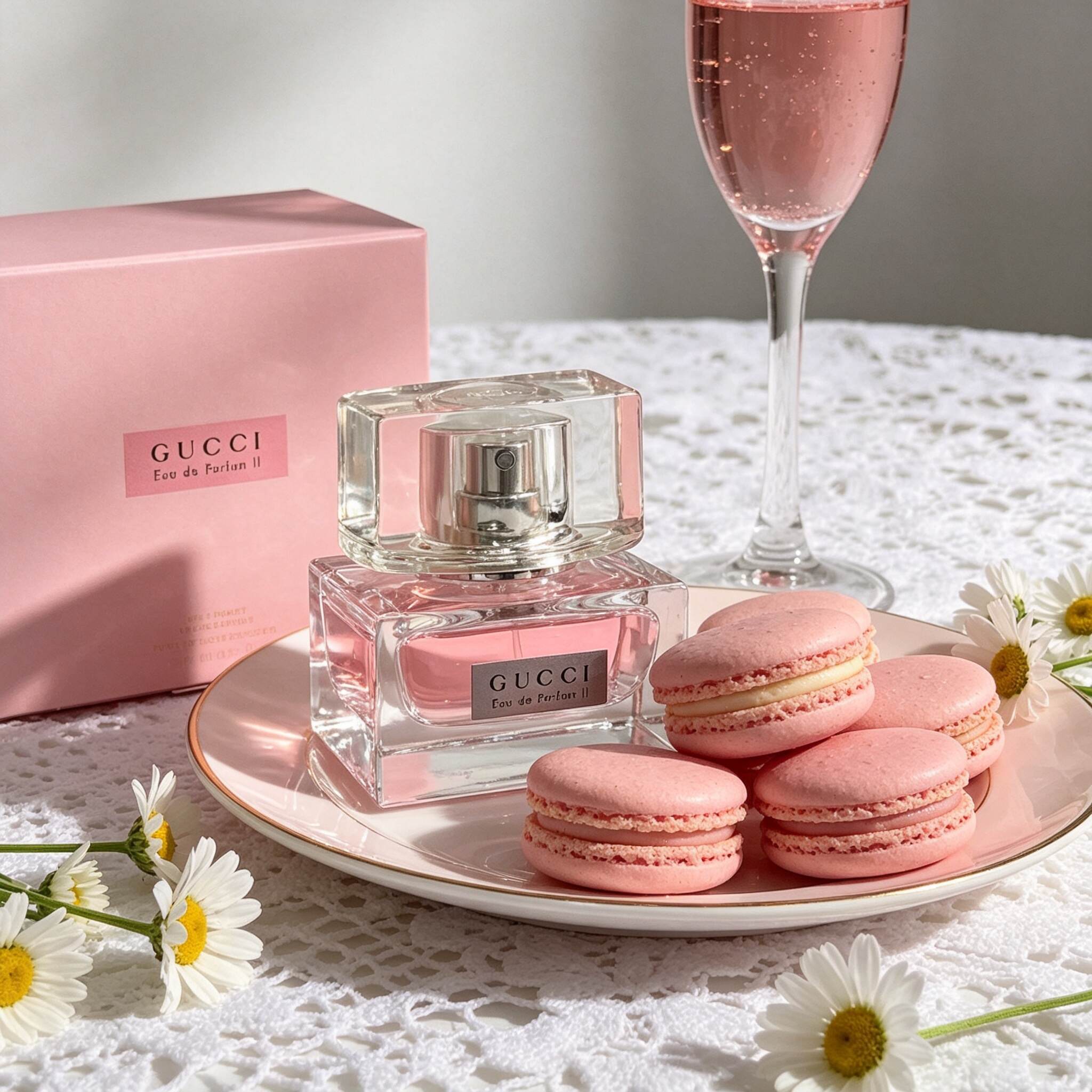 Gucci Minimalist Pink Box Square Floral Eau de Parfum For Women-50ml
