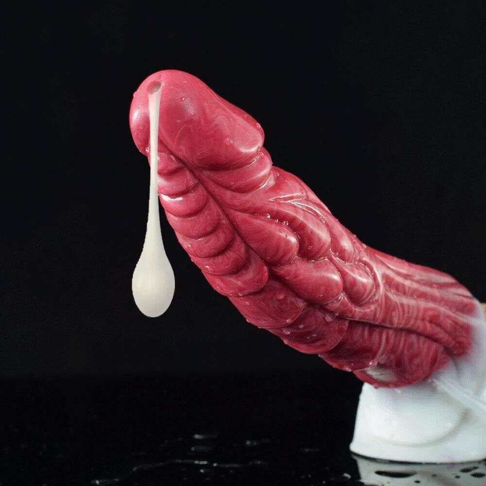 Passion Pulse Adult Monster Squirting Dildo - Silicone Ejaculation Toy for Ultimate Stimulation