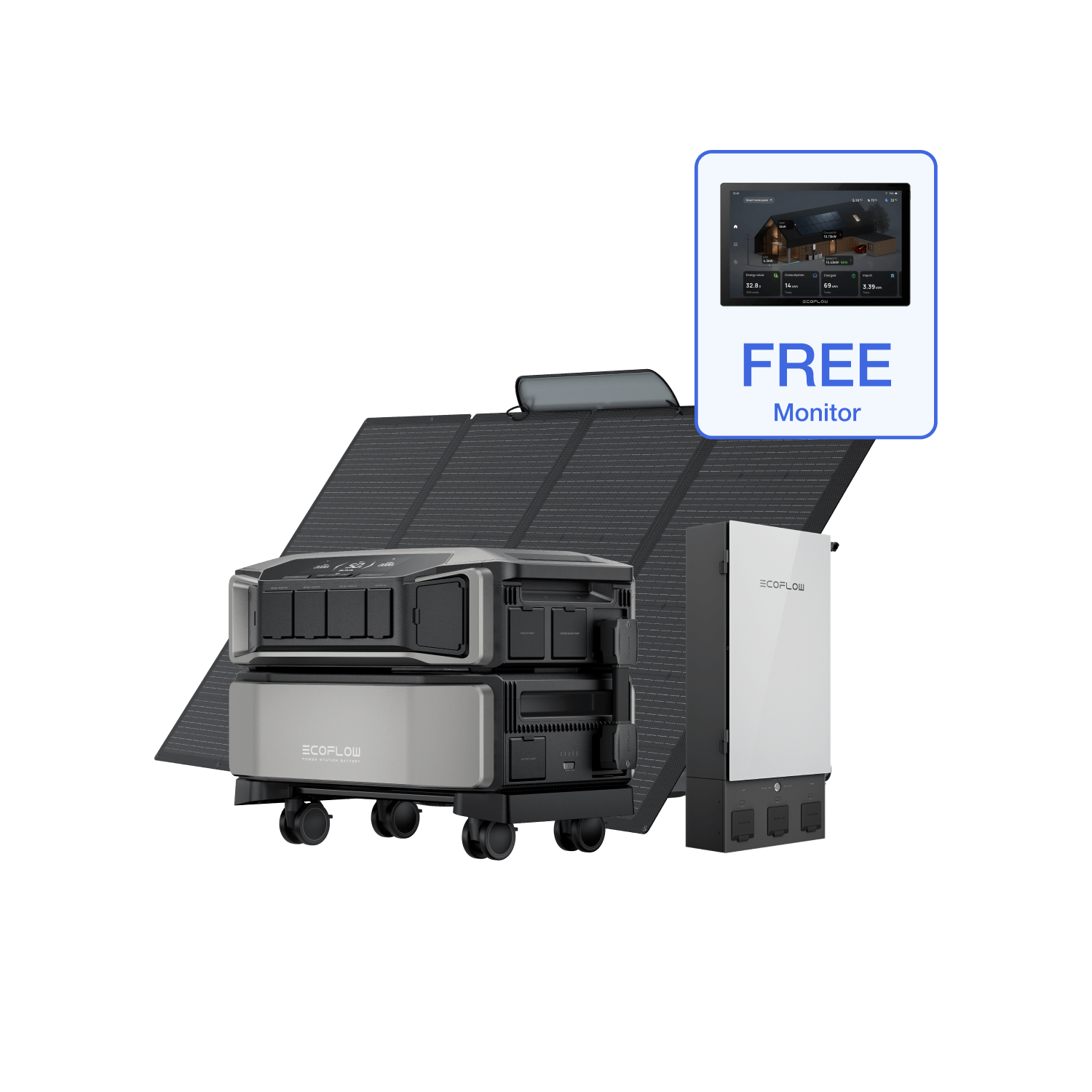 EcoFlow DELTA Pro Ultra Whole-Home Backup Power (UL 9540 Certificated)