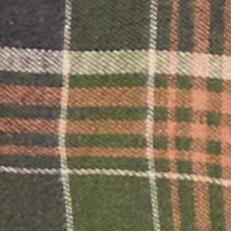Plaid Flannel Cropped Long Sleeve Shirt