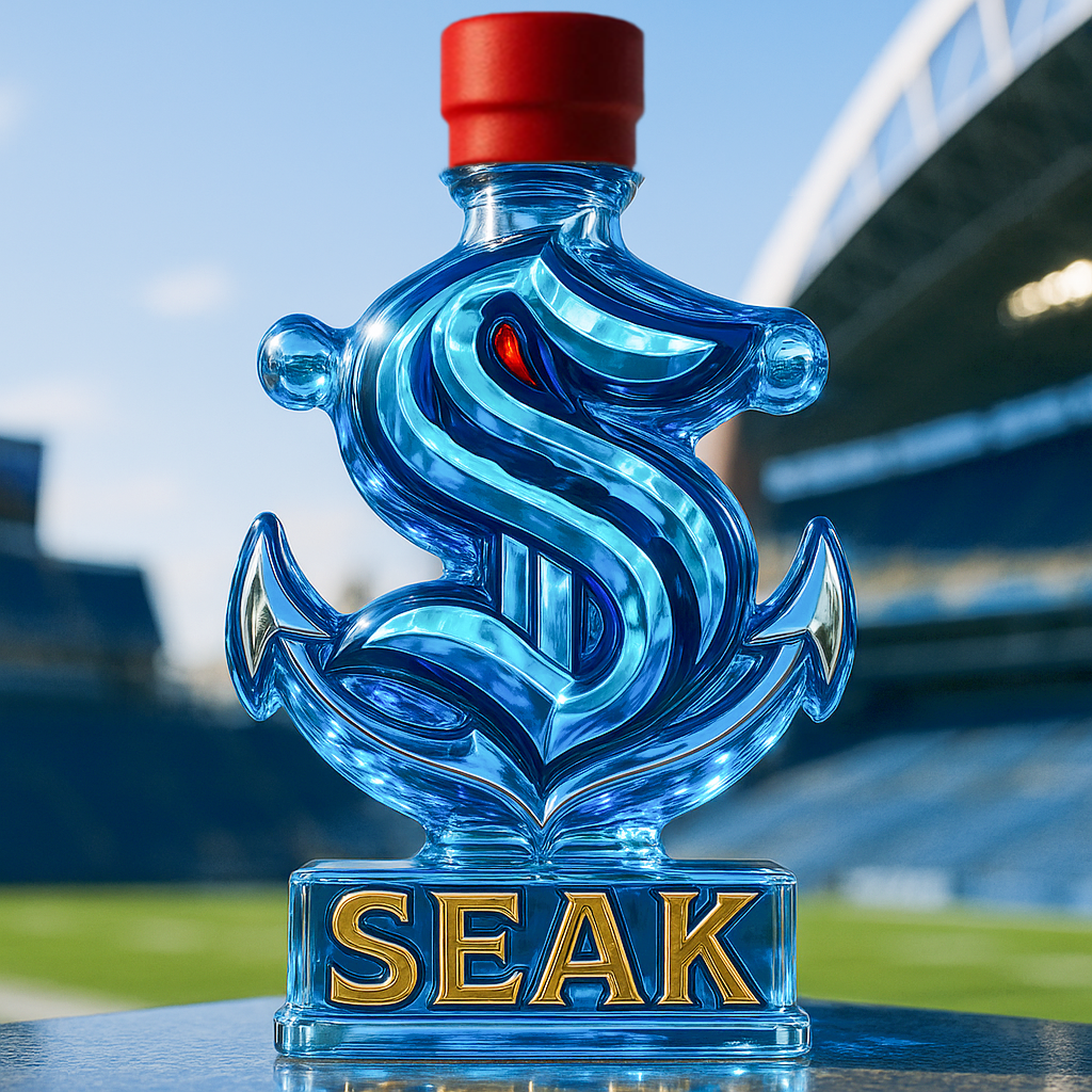 SEAK Whiskey Bottle