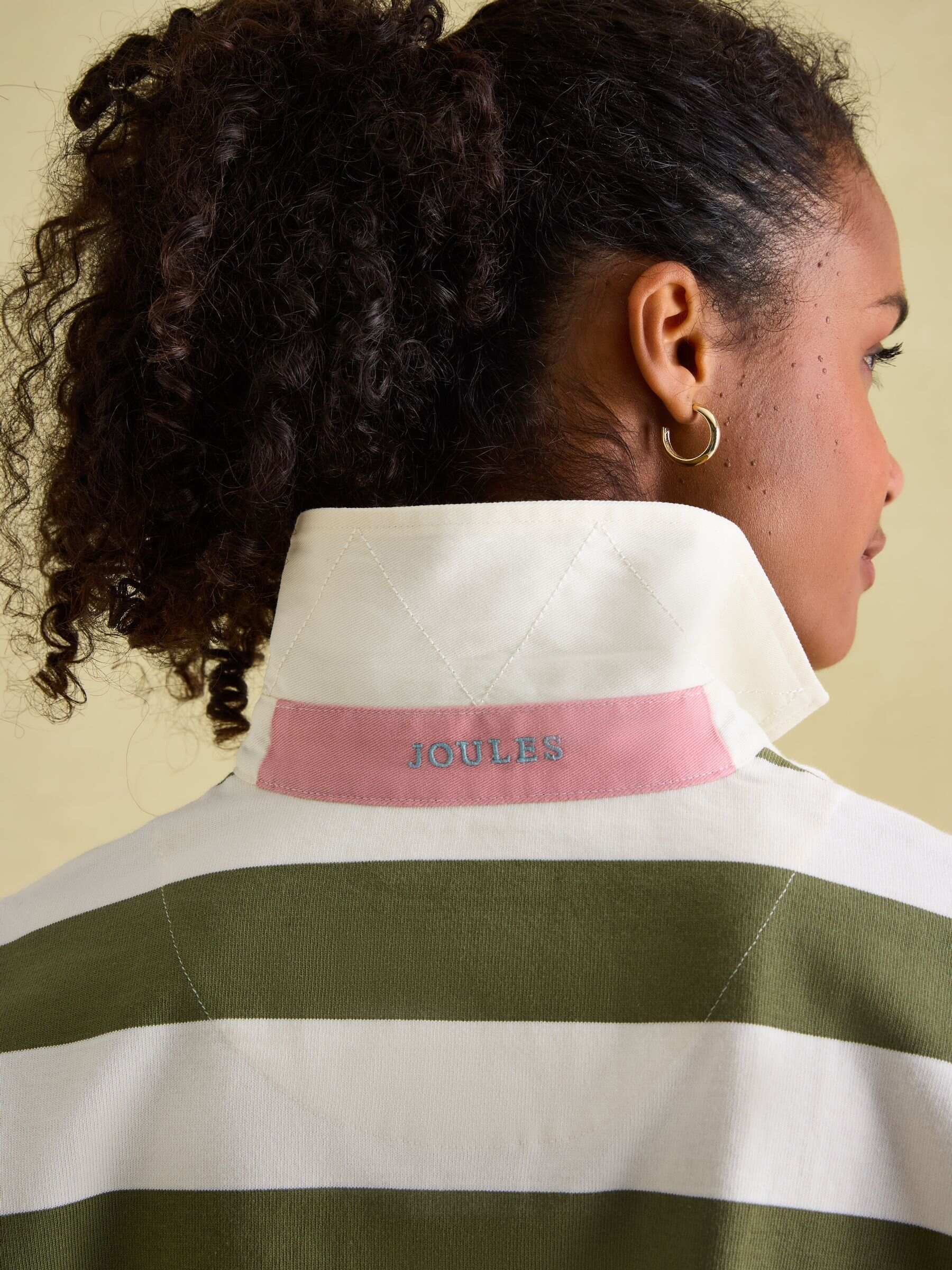 Lara Multi Boxy Fit Rugby Shirt
