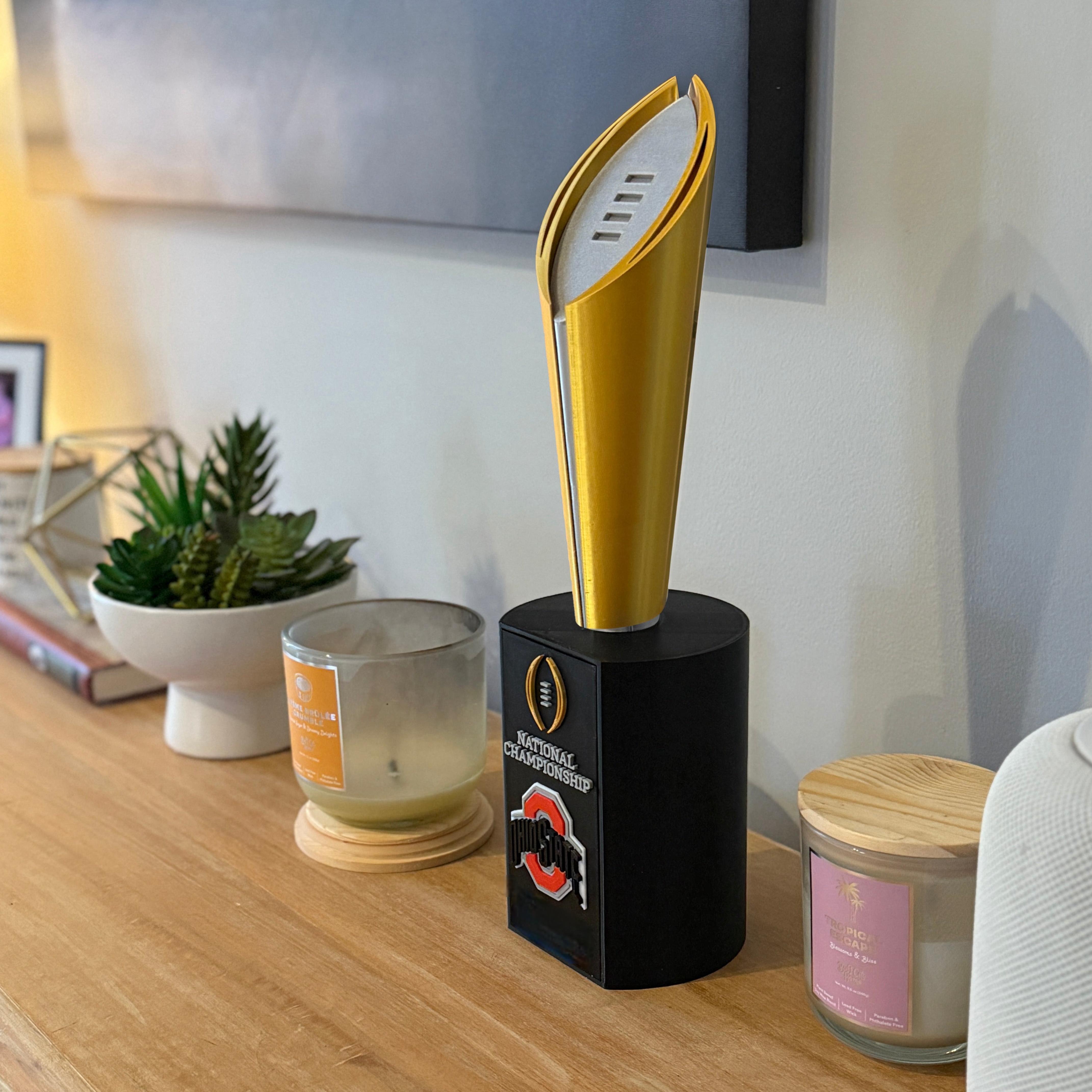 Ohio State CFP National Championship Trophy