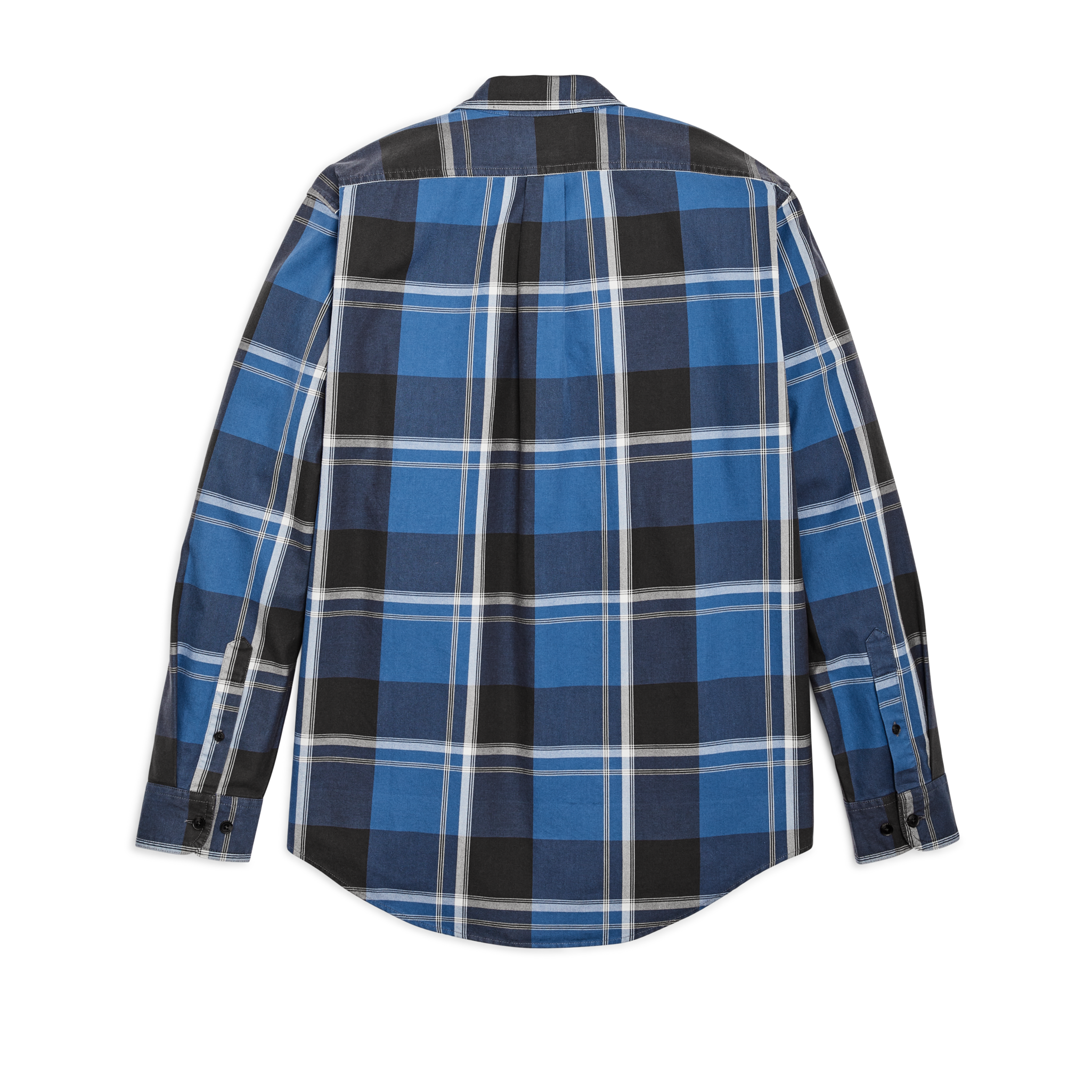 Lightweight Alaskan Guide Shirt - Blue / Faded Black / White Plaid