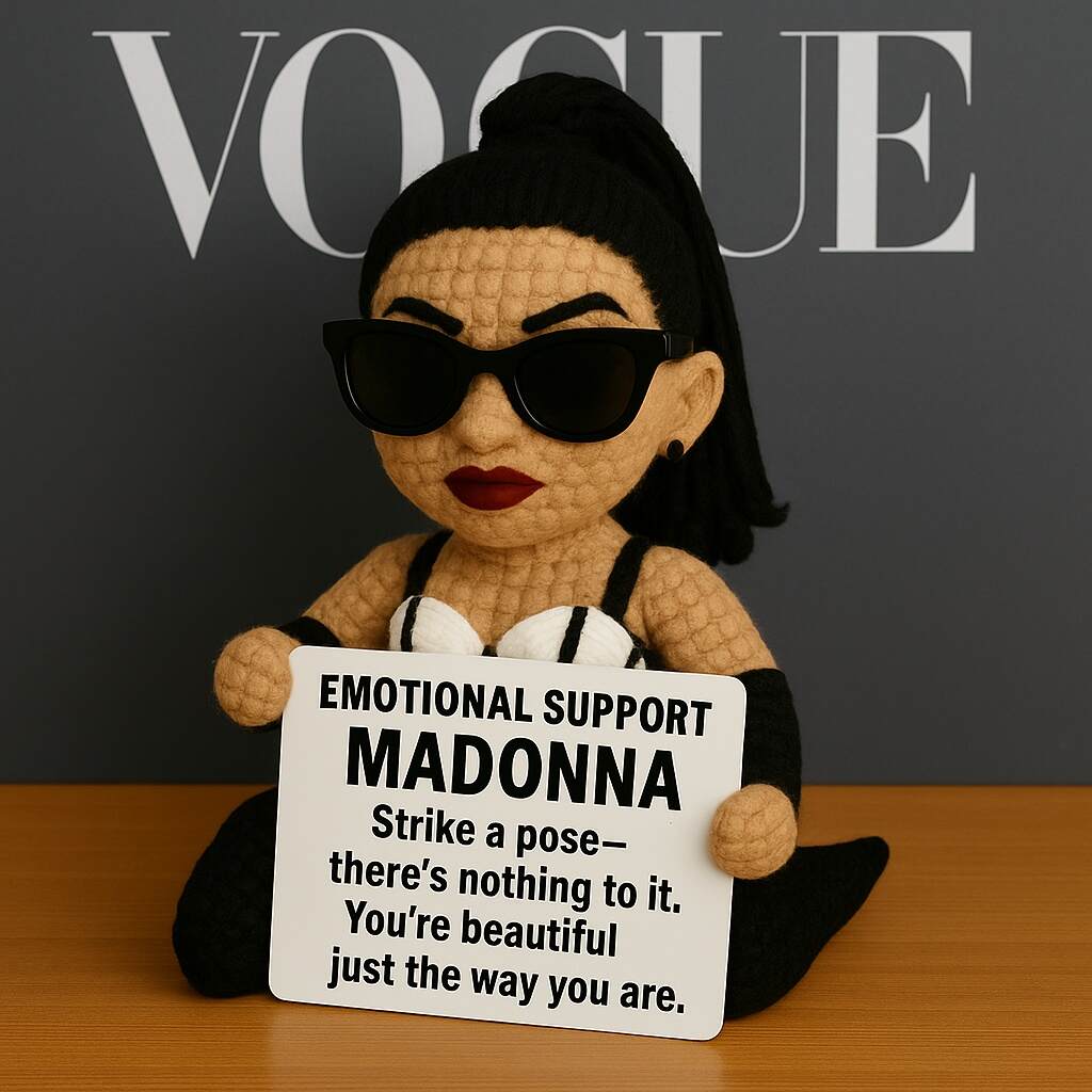 Madonna Emotional Support Doll