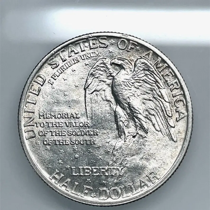 🪙1925 50C Stone Mountain Memorial Half Dollar Commemorative Coin - NGC MS65